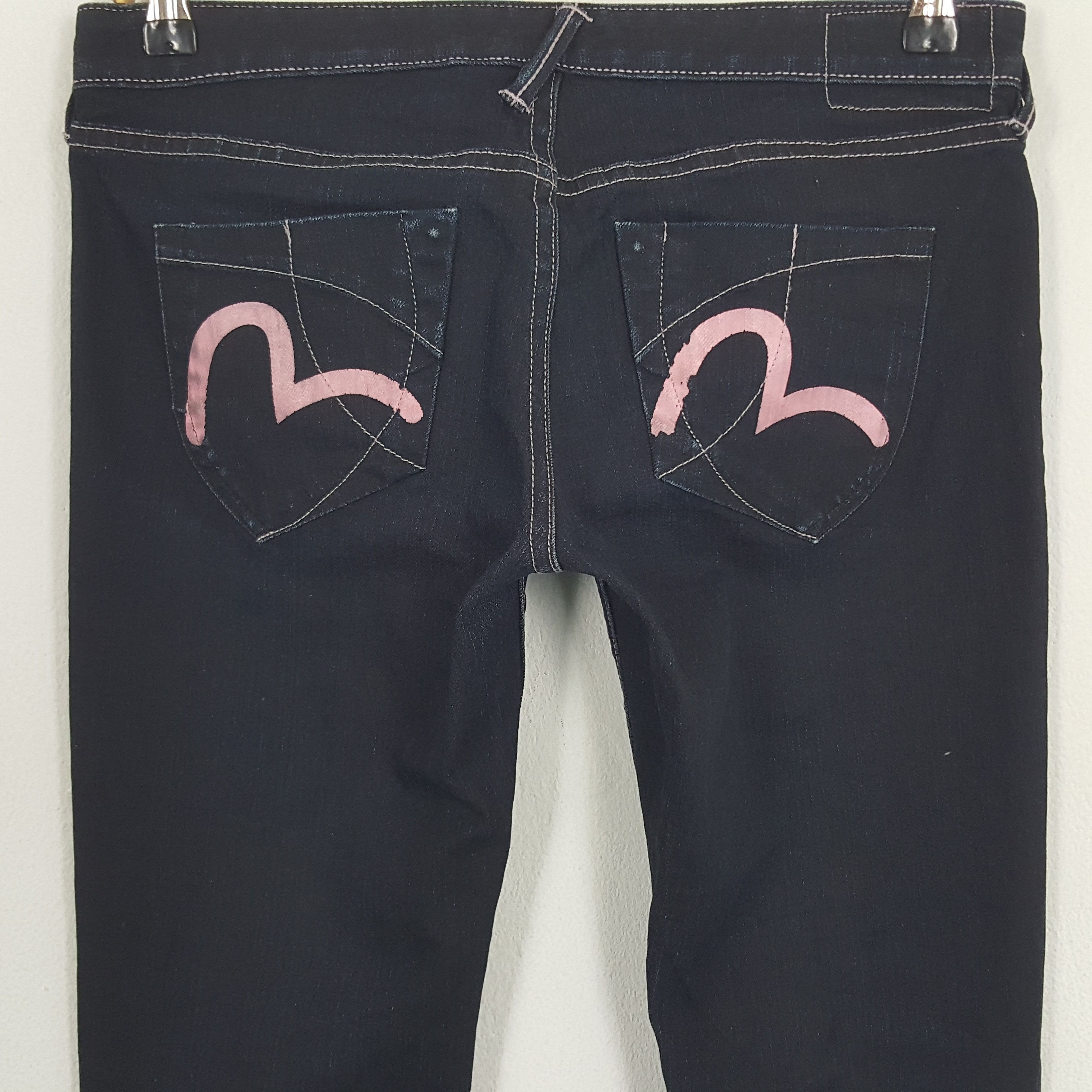 Evisu × Japanese Brand × Vintage Vintage Evisu Japanese Brand Daicock Custom Art Denim Jeans Size US 30 / EU 46 - 5 Thumbnail