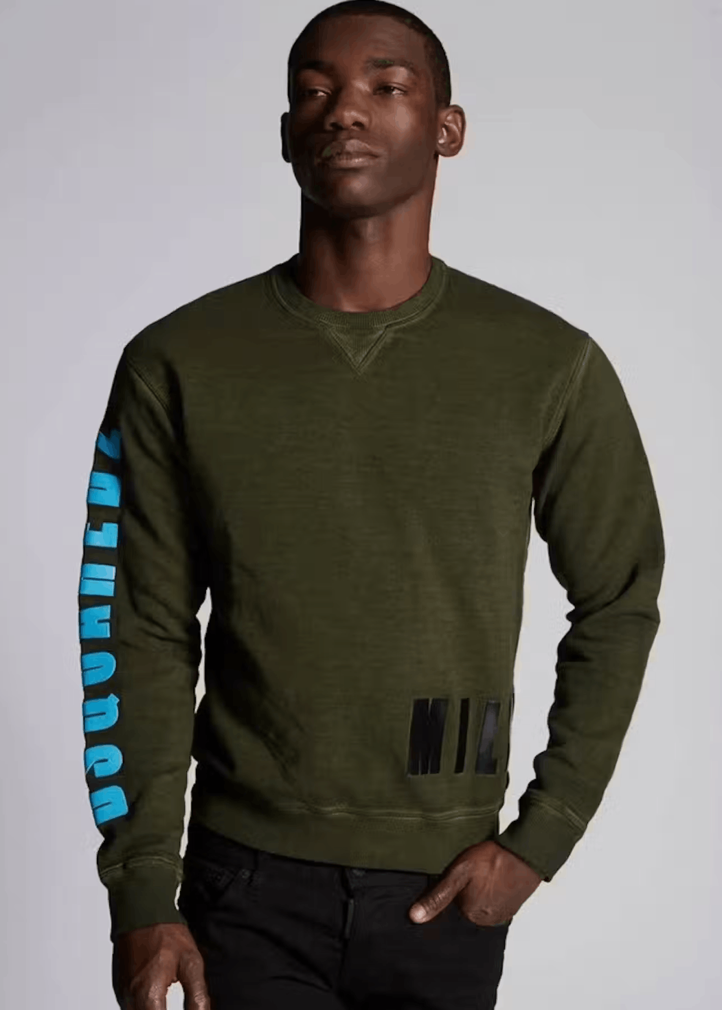 Dsquared2 DSQUARED2 green washed sweatshirt size S Size US S / EU 44-46 / 1 - 6 Thumbnail