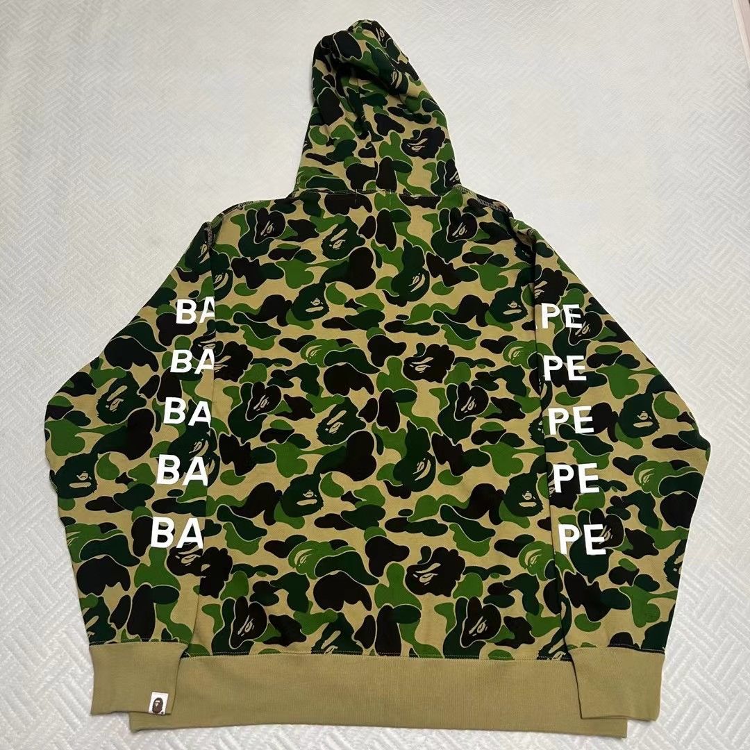 Bape BAPE CAMO FULL ZIP HOODIE Size US XXL / EU 58 / 5 - 8 Thumbnail