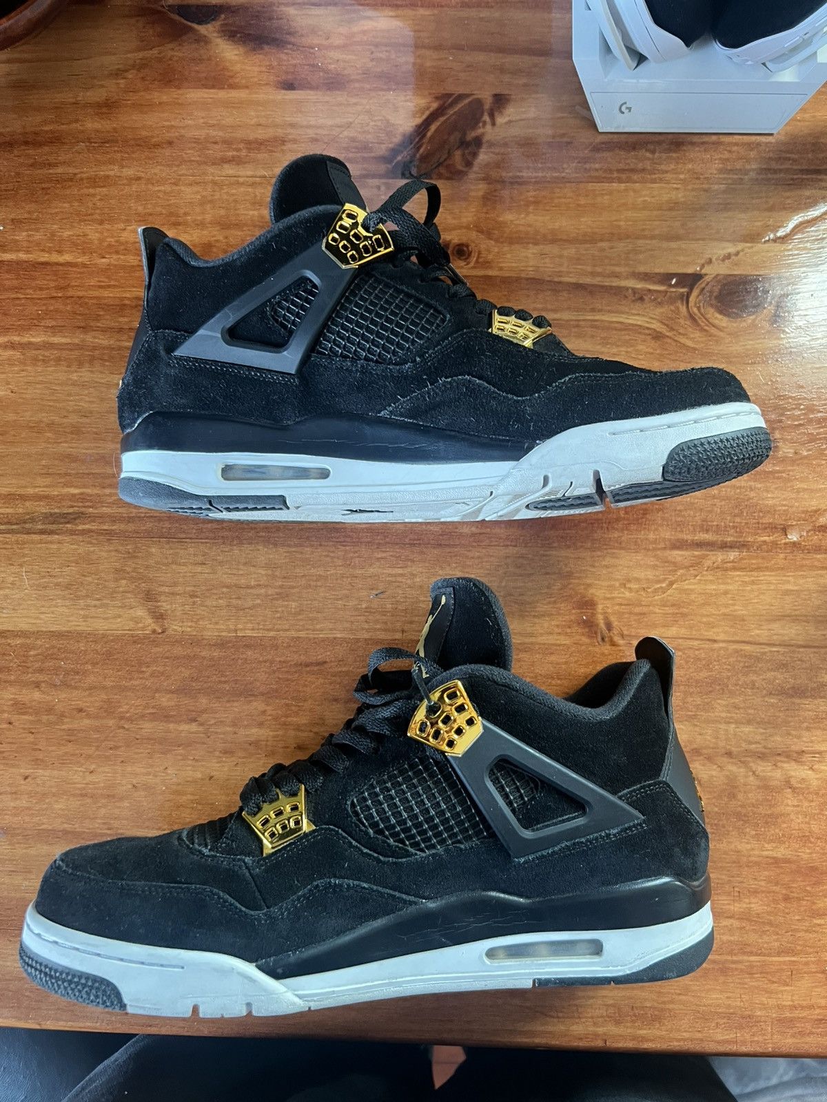 Jordan Brand Air Jordan 4 Retro Royalty Size 12 Size US 12 / EU 45 - 5 Thumbnail