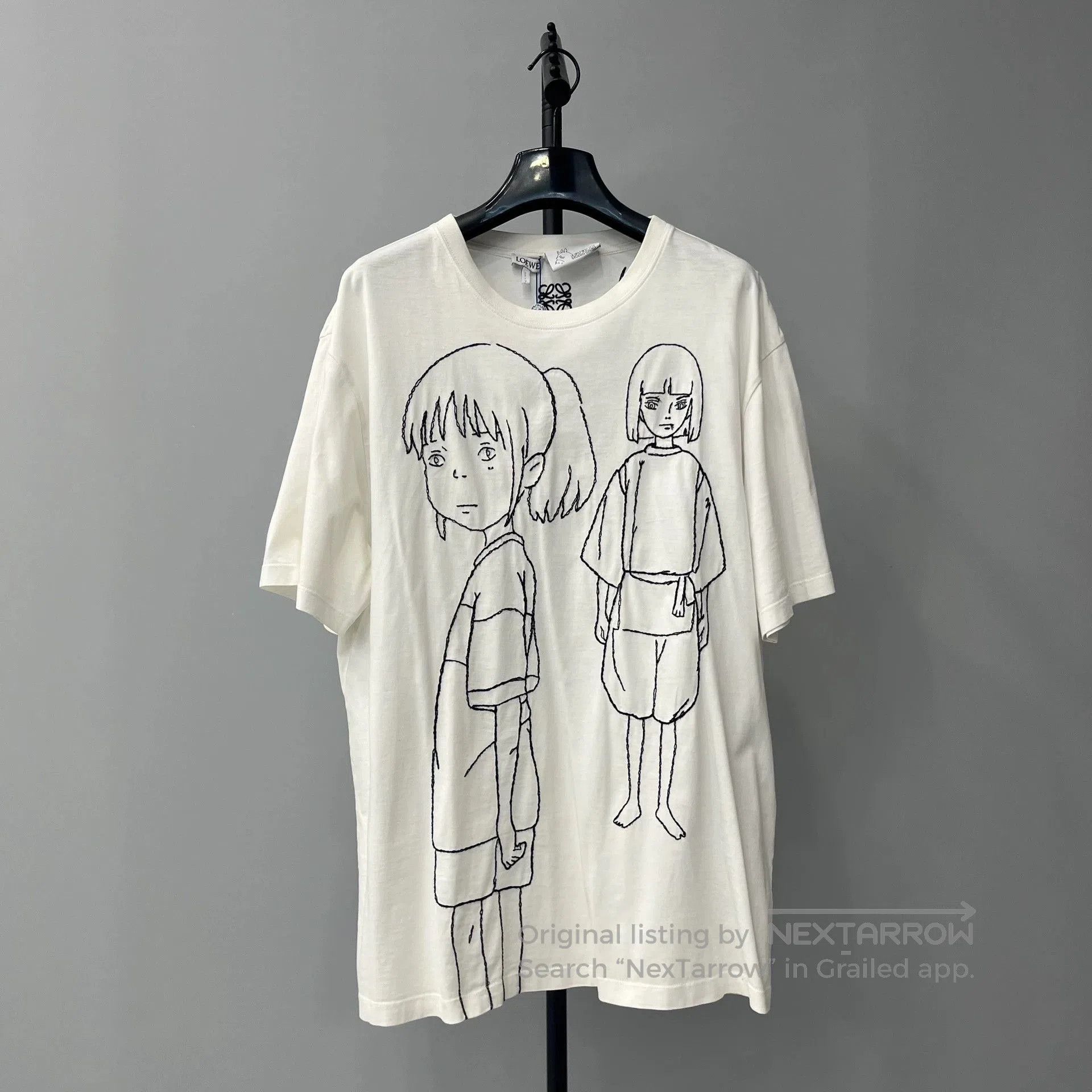 Loewe loewe studio ghibli white short sleeve t-shirt. Size US XS / EU 42 / 0 - 1 Thumbnail
