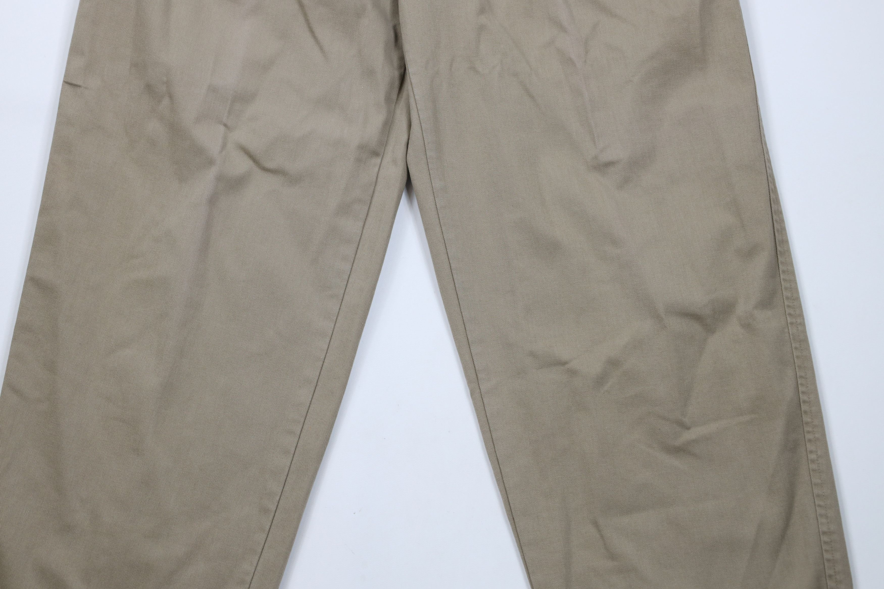 Gap × Vintage Vintage 90s Gap Fit Relaxed Pleated Cuffed Chino Pants USA Size US 36 / EU 52 - 3 Thumbnail