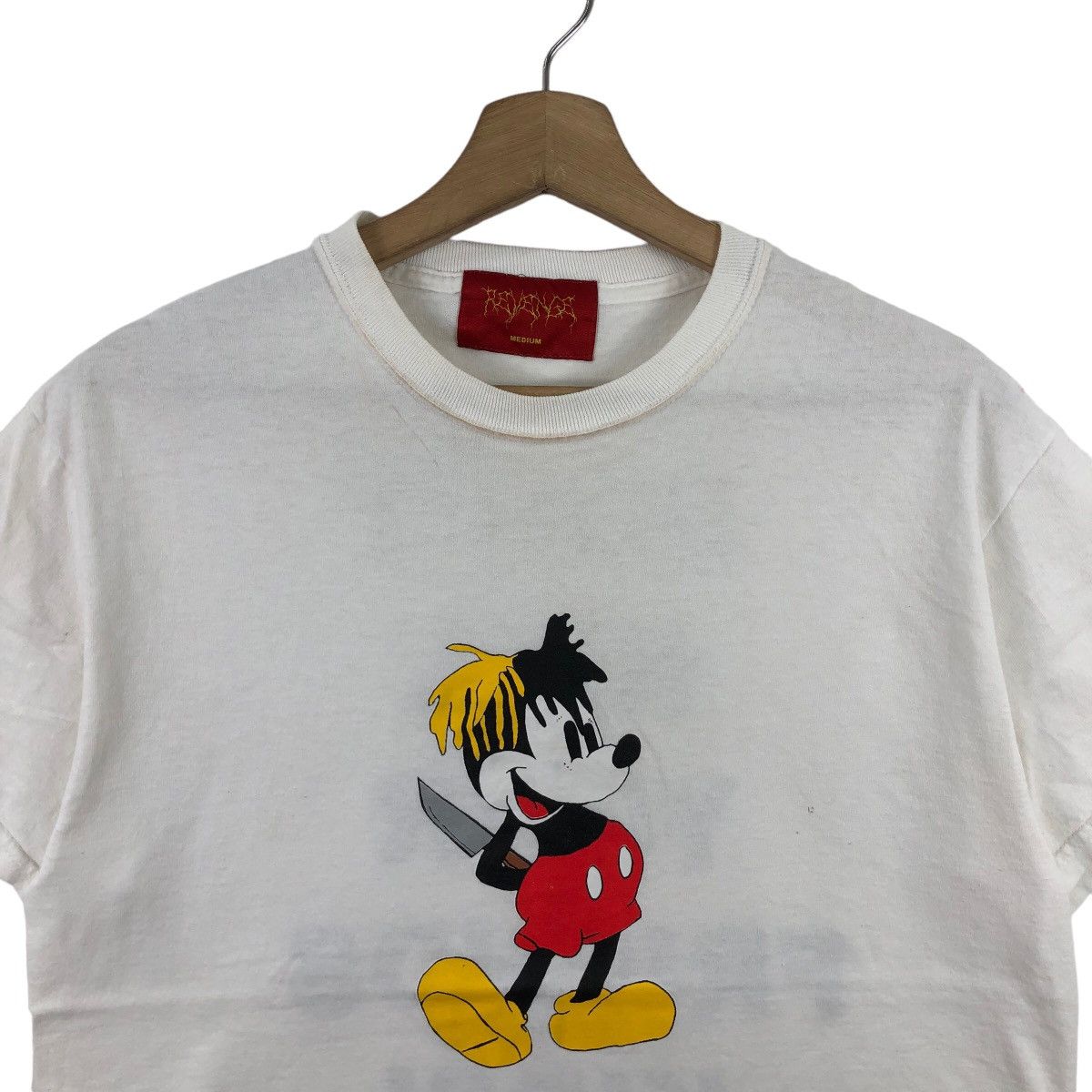 トップス revenge gallery xxxtentacion mickey Revenge Revenge Gallery Mickey t shirt xxxtentacion | Grailed