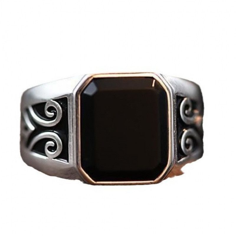 Jewelry Vibe Jewelry Rings Open Size Chrome Ring (Size 7-13) Size ONE SIZE - 5 Thumbnail