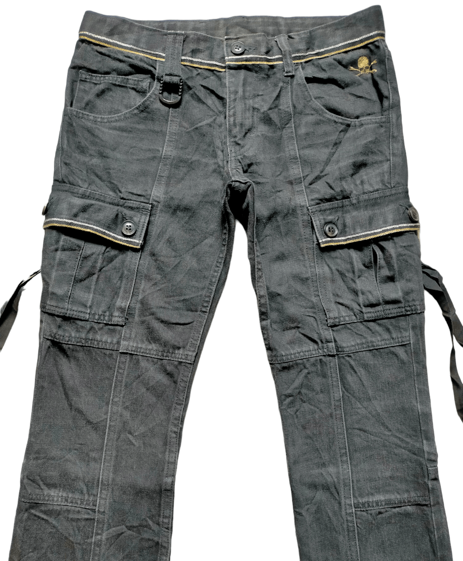 Japanese Brand Roen Jeans Cargo Punk Style Size US 30 / EU 46 - 3 Thumbnail