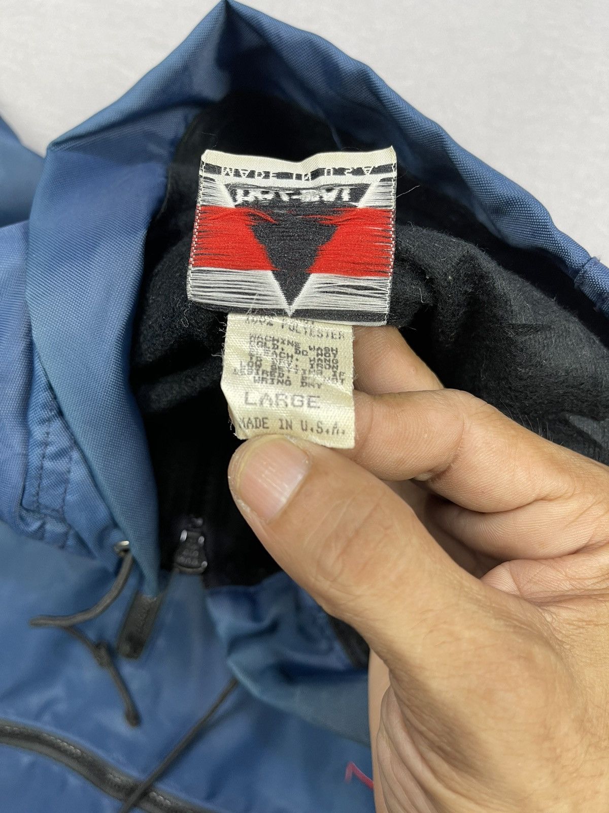 Vintage Vintage HAZ-MAT ANORAK Nylon Jacket Size US L / EU 52-54 / 3 - 9 Thumbnail
