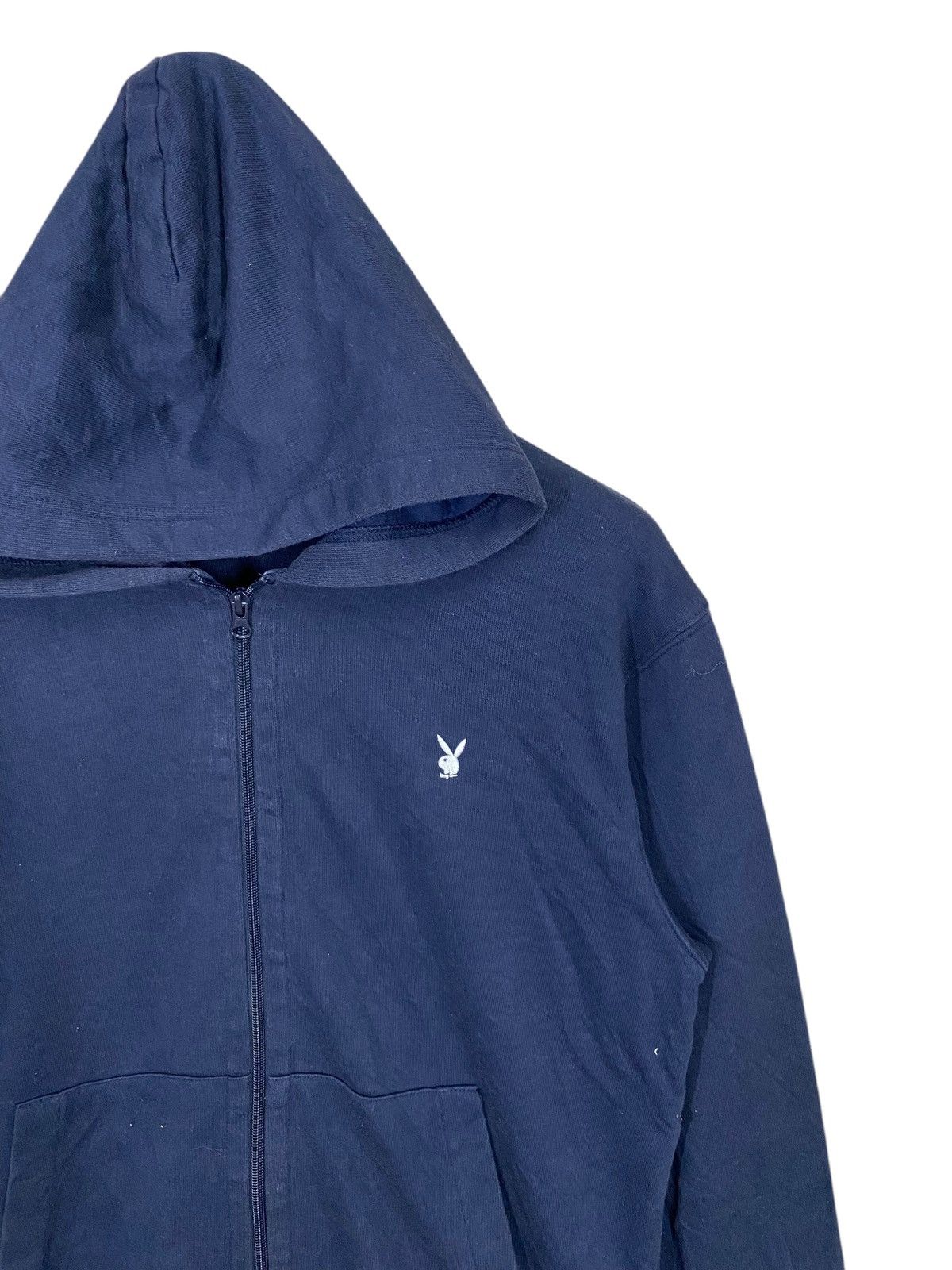 Playboy × Vintage Y2k playboy small logo hoodie zipper size LL Size US XL / EU 56 / 4 - 4 Thumbnail