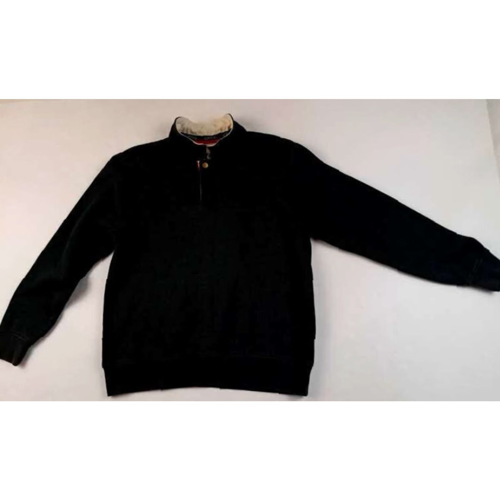 Orvis Orvis Sweatshirt 1/4 Button Dark Grey Large Cotton 80% Cotton 20% Polyester Outdoor Pullover Men Regular Nicaraguan EUC Size US L / EU 52-54 / 3 - 3 Thumbnail