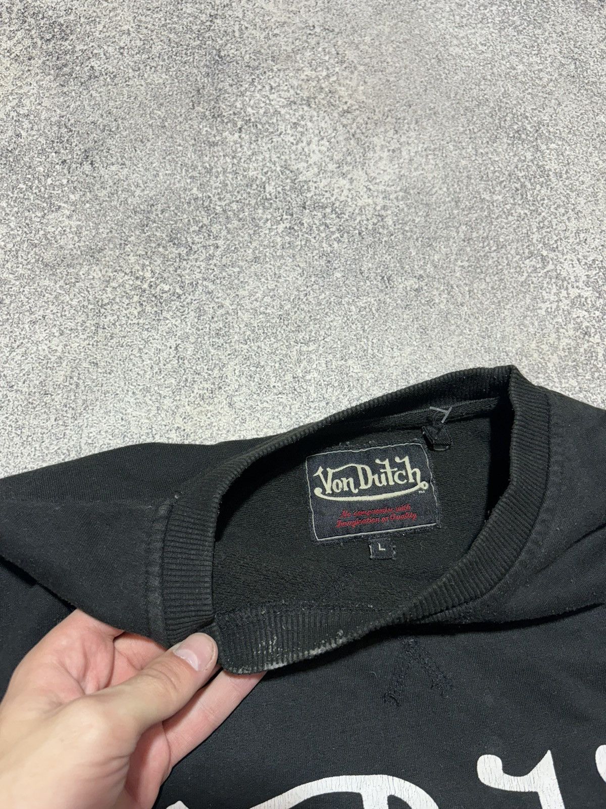 Von Dutch Von Dutch Y2K Black Sweatshirt size L Size US L / EU 52-54 / 3 - 8 Thumbnail