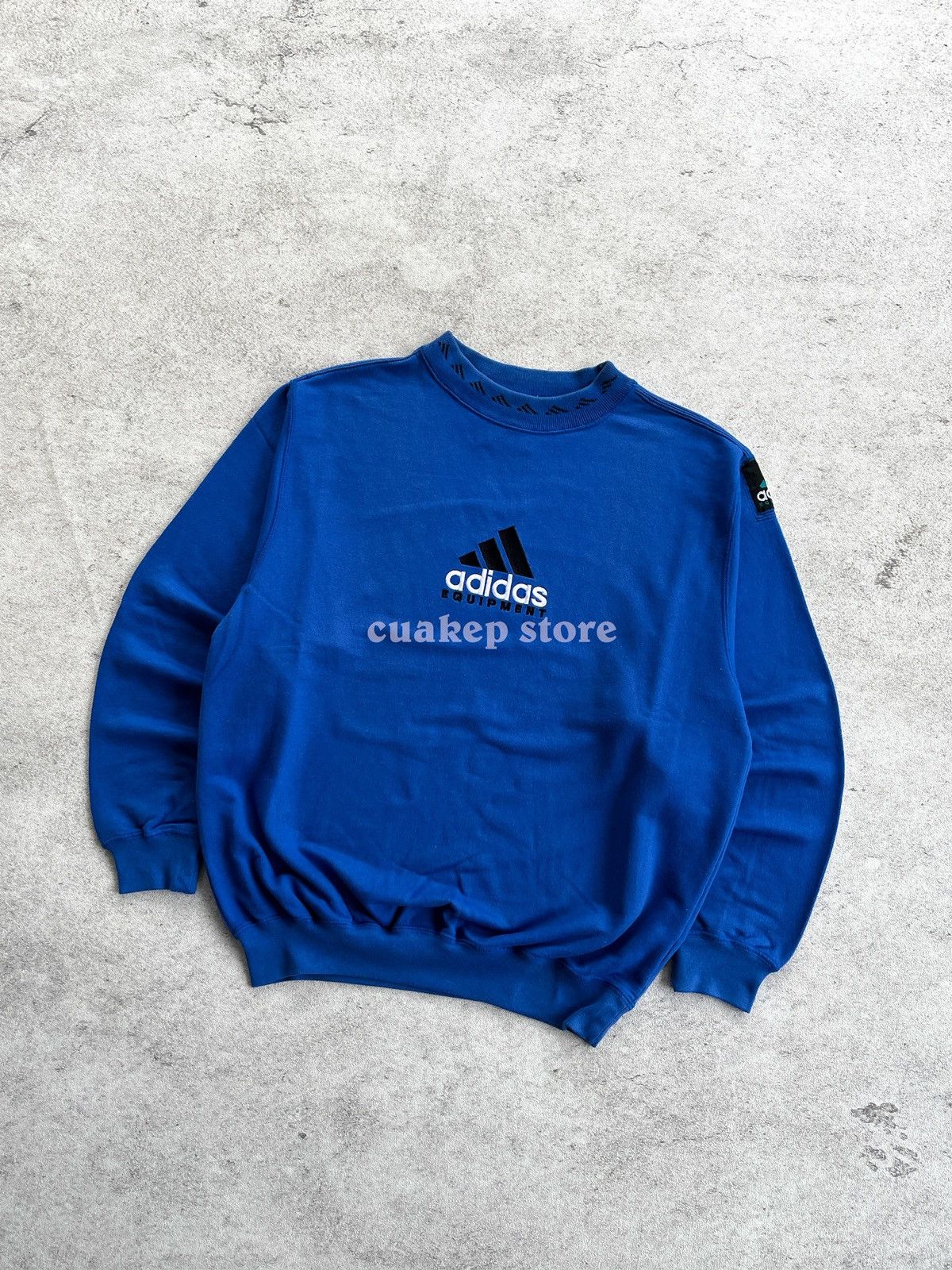 Adidas ADIDAS Equipment Vintage 90’s Sweatshirt Size US L / EU 52-54 / 3 - 2 Thumbnail