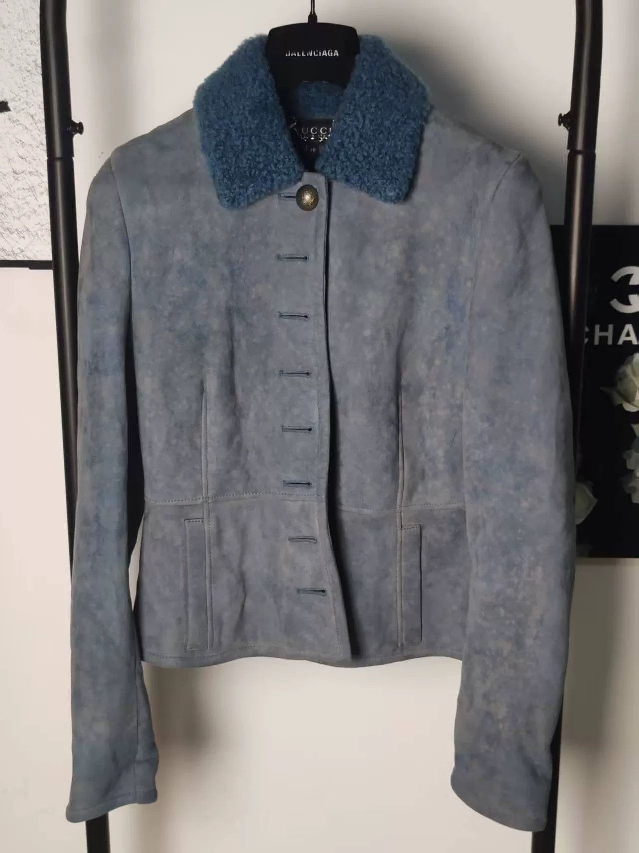 Gucci Gucci Distressed Leather Jacket for Sale Size US M / EU 48-50 / 2 - 1 Thumbnail