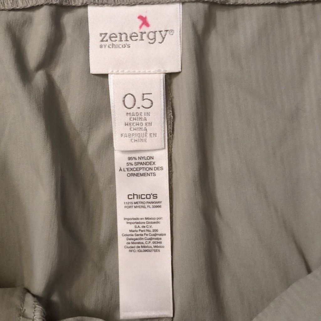 Chicos Zenergy By Chico's Neema Embroidered Crop Golf Pants Size .5 Size 32" / US 10 / IT 46 - 5 Thumbnail