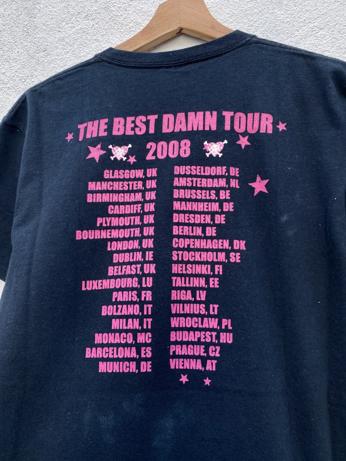 Band Tees Vintage Avril Lavigne The Best Damn Tour 2008 Size US S / EU 44-46 / 1 - 4 Thumbnail
