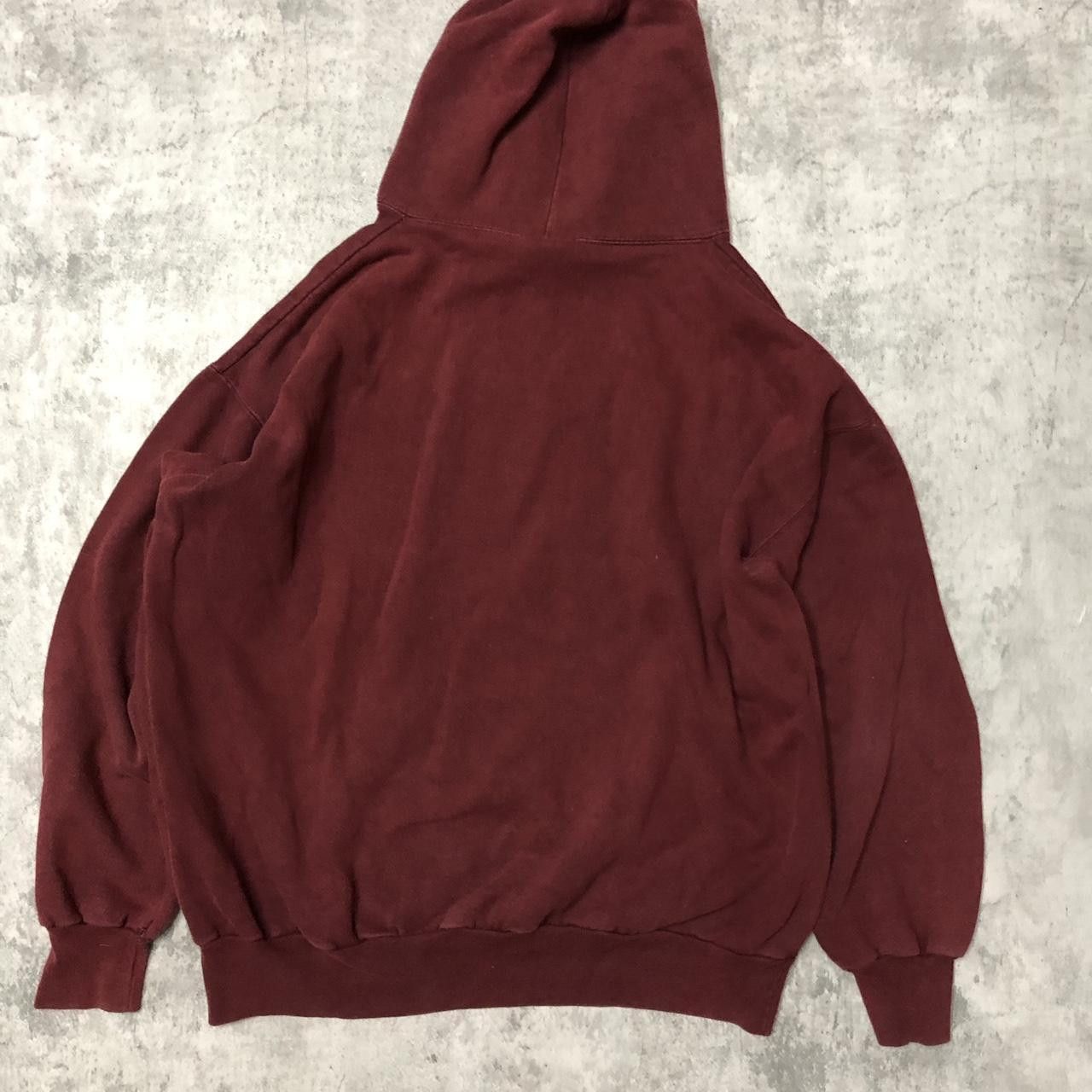 Other Burgundy Harvard hoodie with white embroidery collegiate Size US XL / EU 56 / 4 - 4 Thumbnail