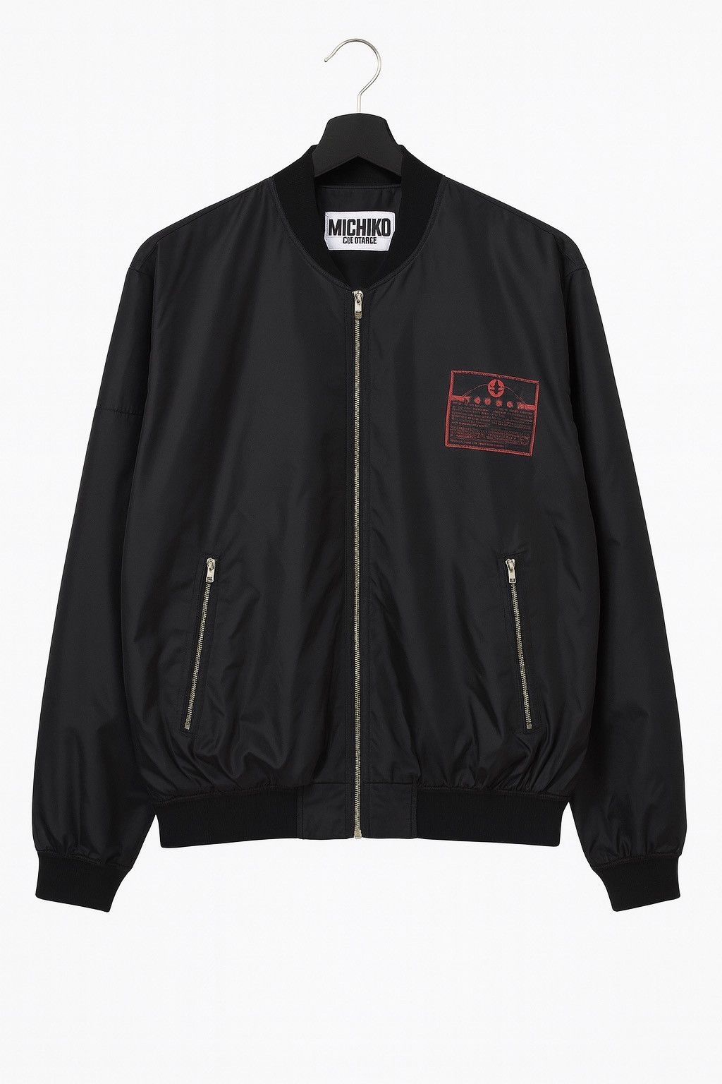 Vintage Michiko London Koshino Black Bomber Jacket Japan