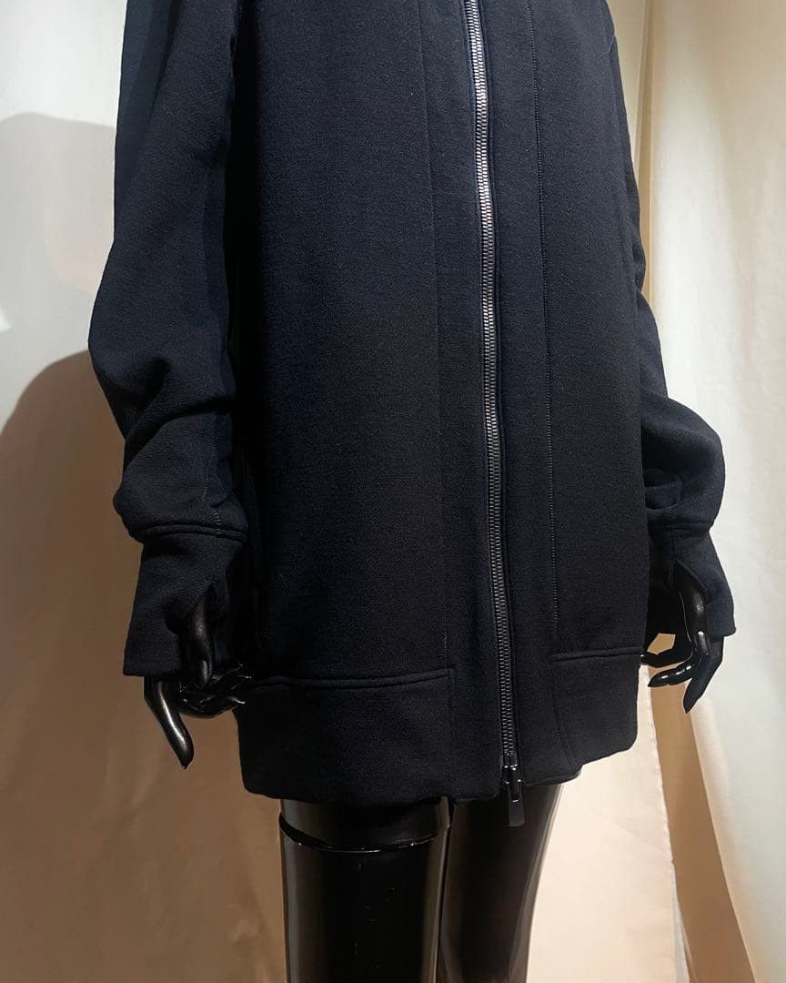D.Hygen D.HYGEN - Untwisted-yarn Scar Stitch Zip Jacket Size US M / EU 48-50 / 2 - 3 Thumbnail