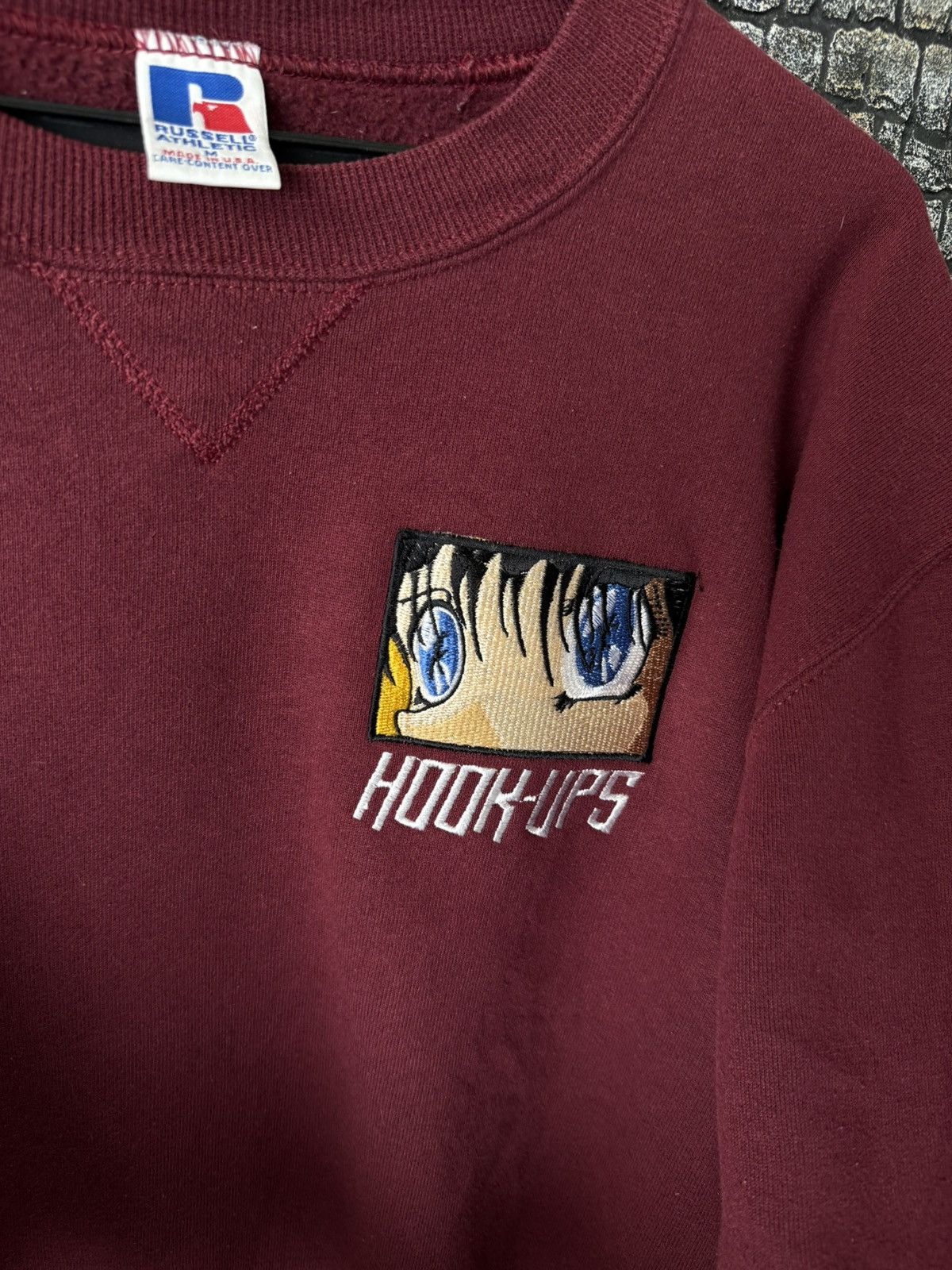Hook-Ups Hook-Ups sweatshirt USA girl Vintage 90s Size US M / EU 48-50 / 2 - 12 Thumbnail