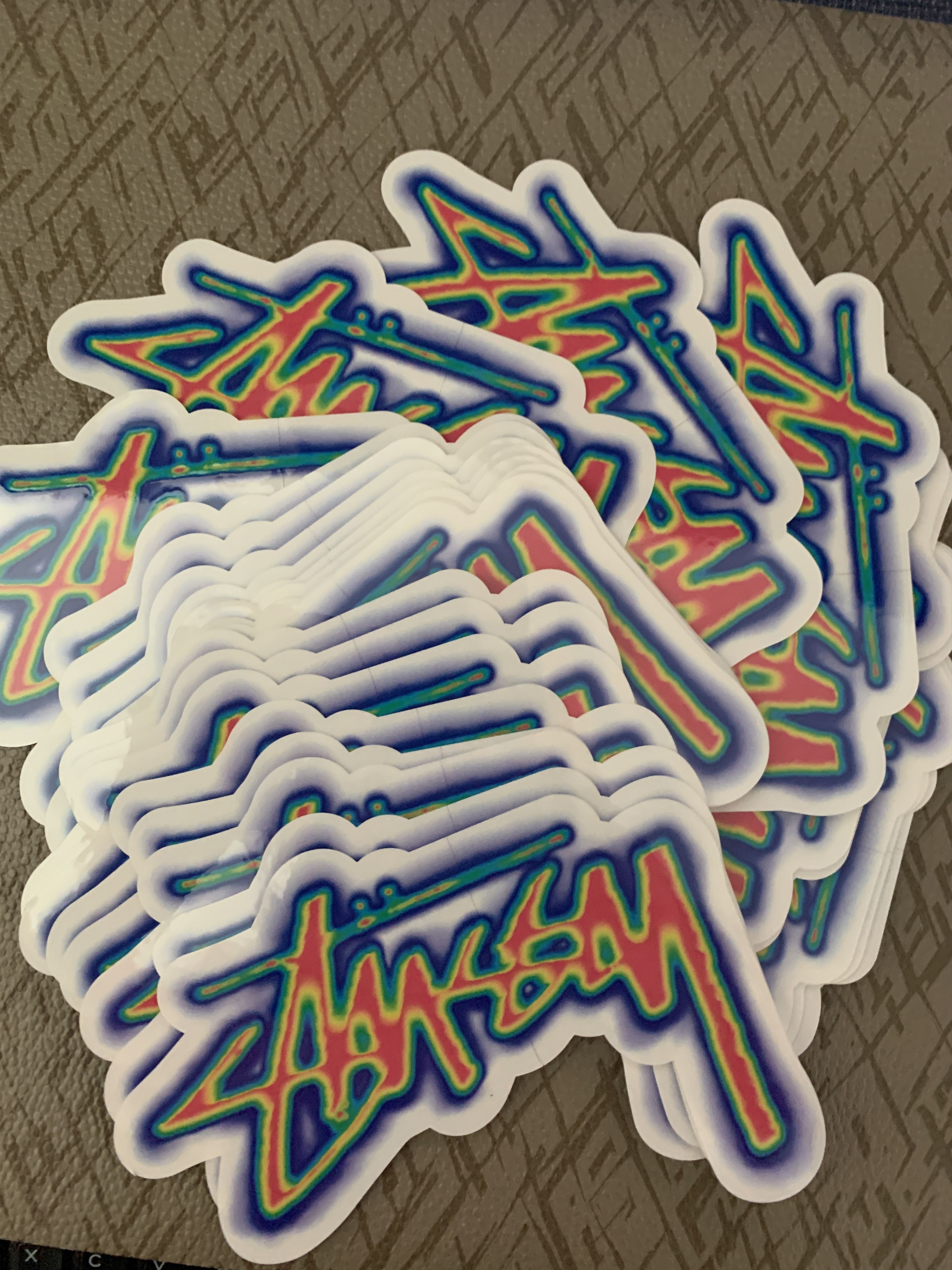 Stussy STUSSY Stickers (Pack of 25) Thermal Size ONE SIZE - 1 Thumbnail