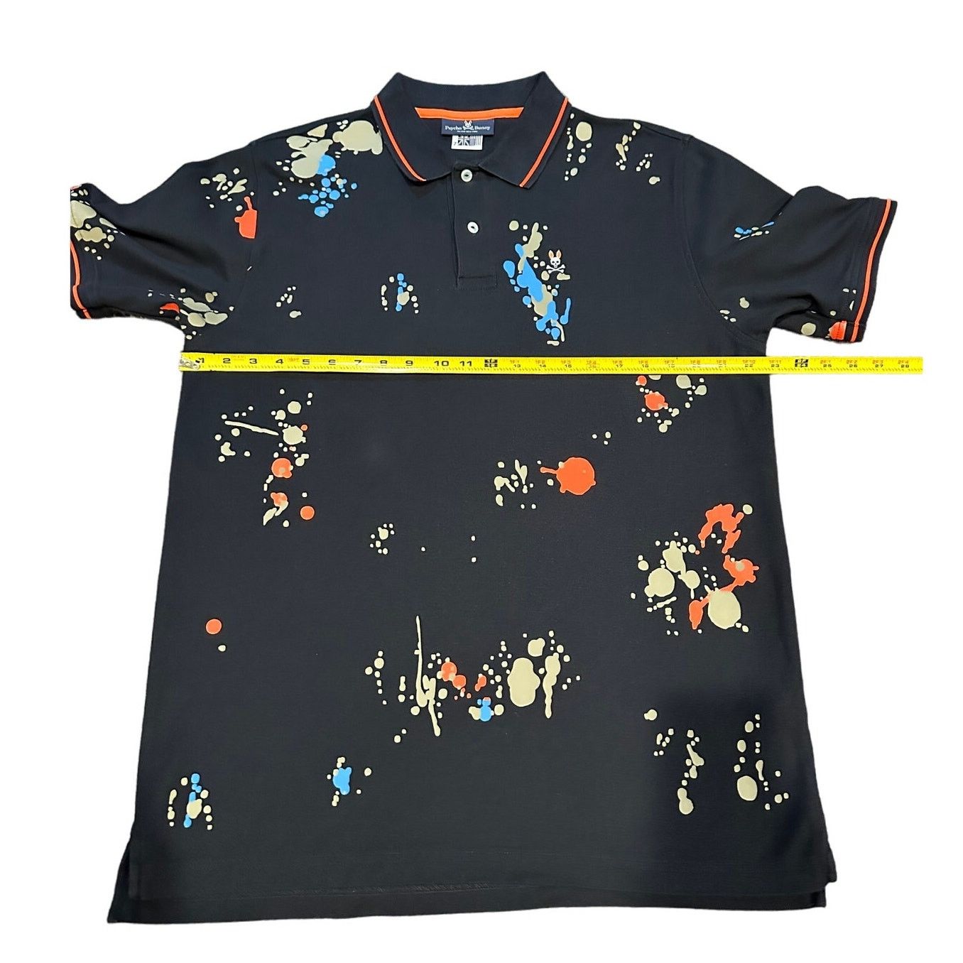 Psycho Bunny Psycho Bunny Splatter Paint Polo Size US XL / EU 56 / 4 - 3 Thumbnail