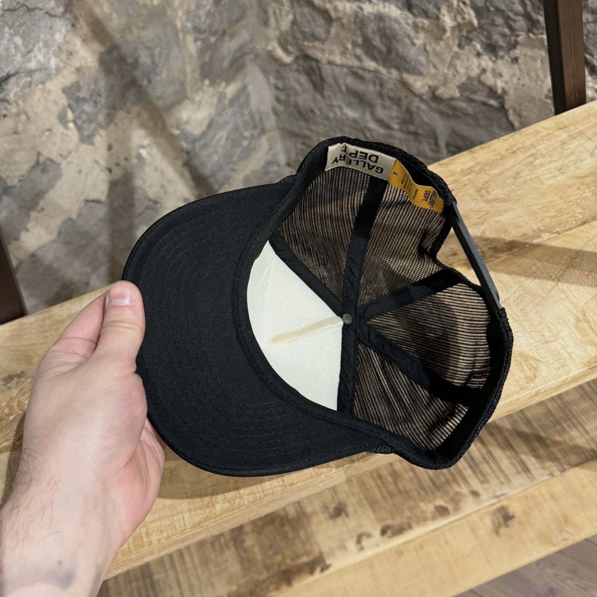 Gallery Dept. Gallery Dept Multicolour Logo Black Trucker Cap Size ONE SIZE - 6 Thumbnail