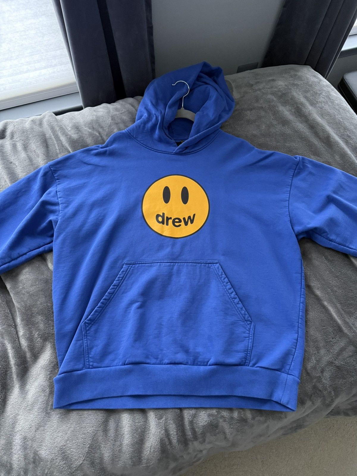 Drew house baby blue hoodie hotsell