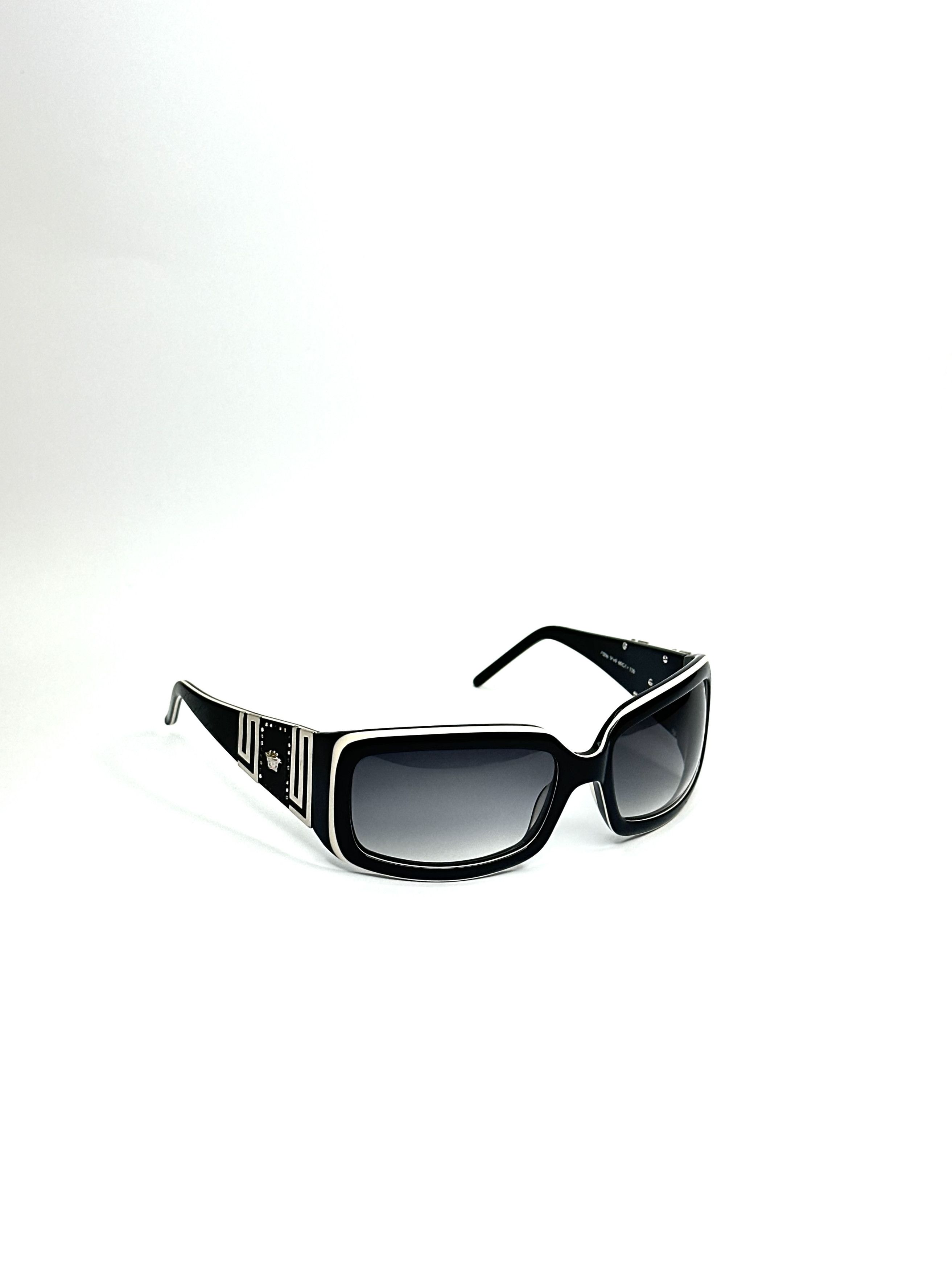 Versace Versace Barocco Rhinestones Swarovski Vintage Sunglasses Size ONE SIZE - 3 Thumbnail