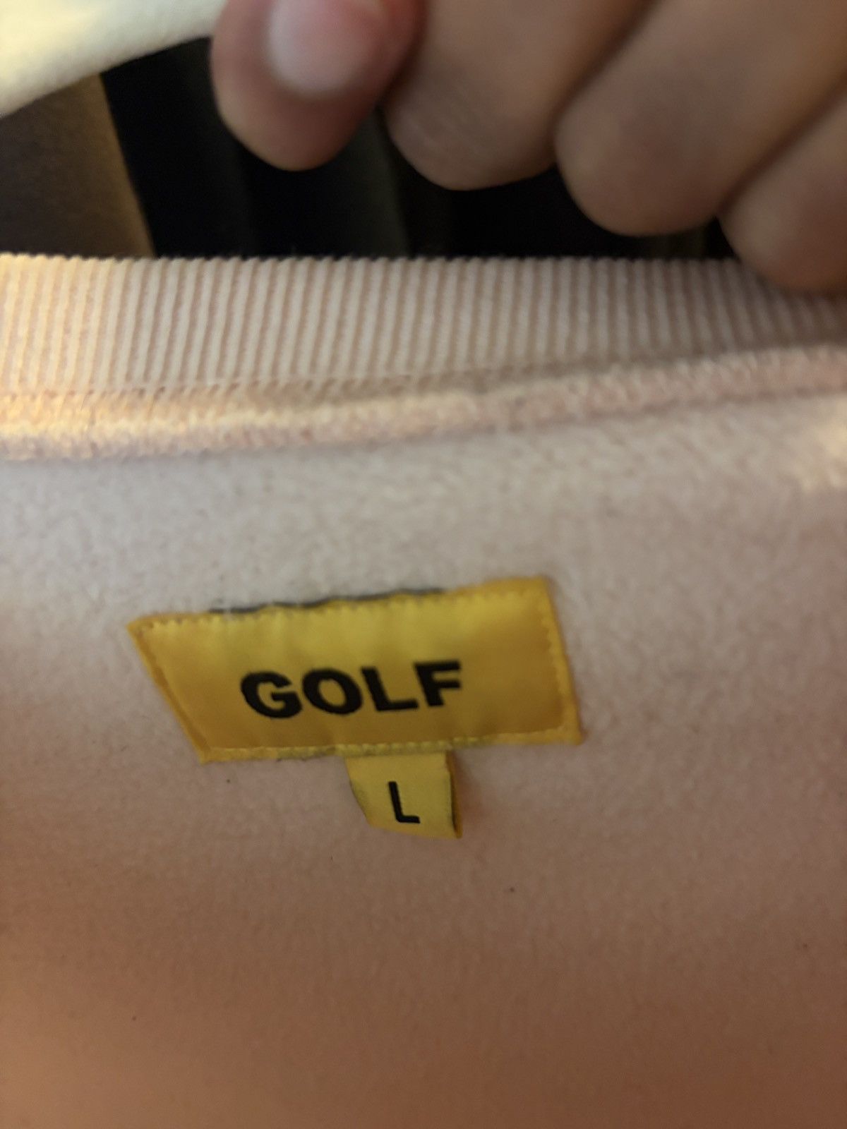 Golf Wang Golf Wang Pink Mini-Logo Crewneck Size US L / EU 52-54 / 3 - 4 Thumbnail
