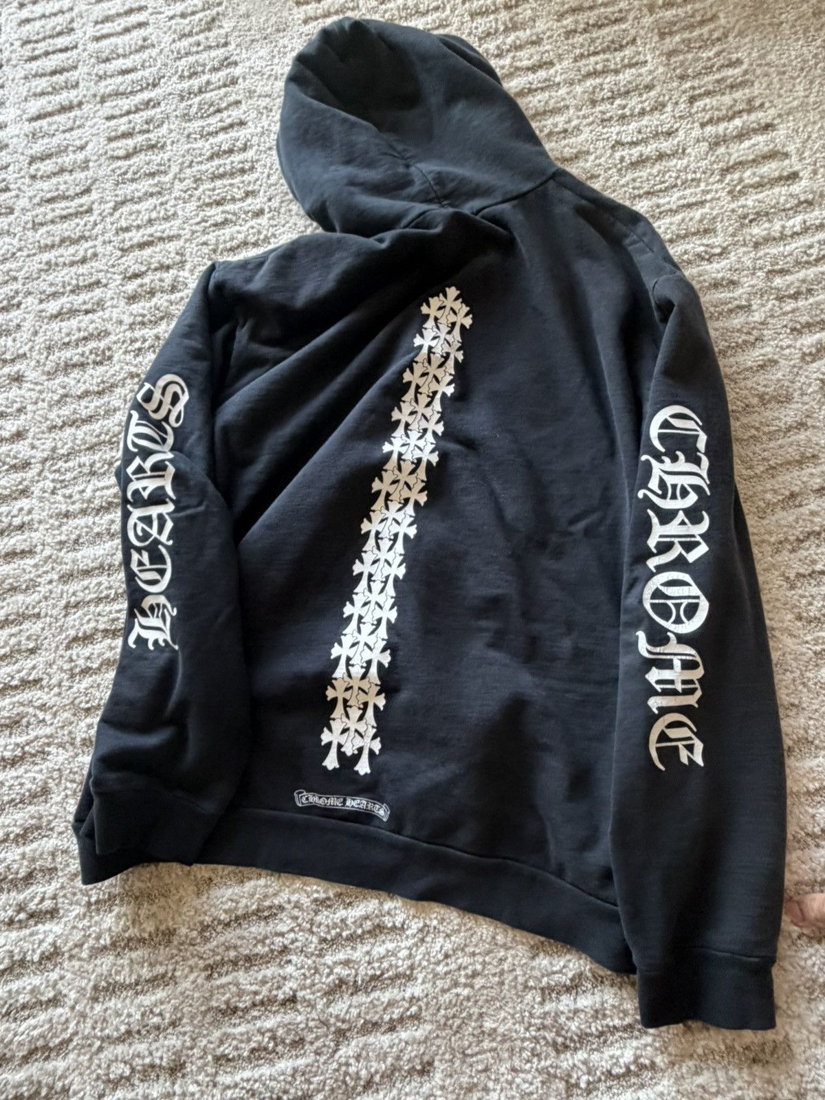 Chrome Hearts Chrome hearts spine cemetery hoodie Size US XXL / EU 58 / 5 - 2 Thumbnail