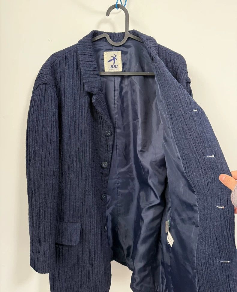 Issey Miyake issey miyake Pleated suit jacket 2505-Nextarrow Size US L / EU 52-54 / 3 - 3 Thumbnail