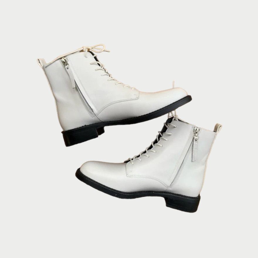 Nordstrom Sam Edelman | Nina Lace Up Combat Boot | 8M NWT Size US 8 / IT 38 - 8 Thumbnail