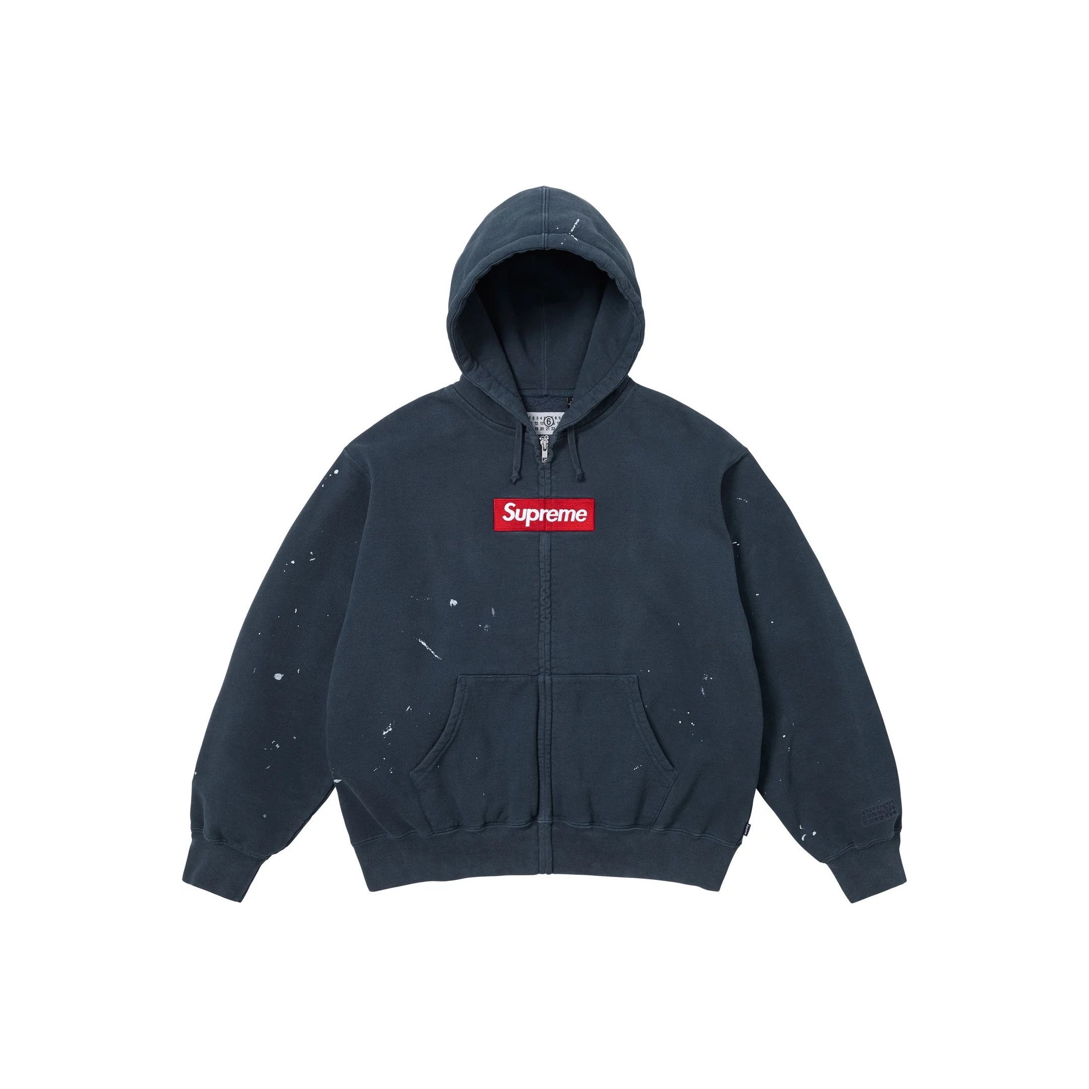 Supreme Supreme x MM6 Margiela Box Logo Hoodie Size XXL Size US XXL / EU 58 / 5 - 1 Thumbnail