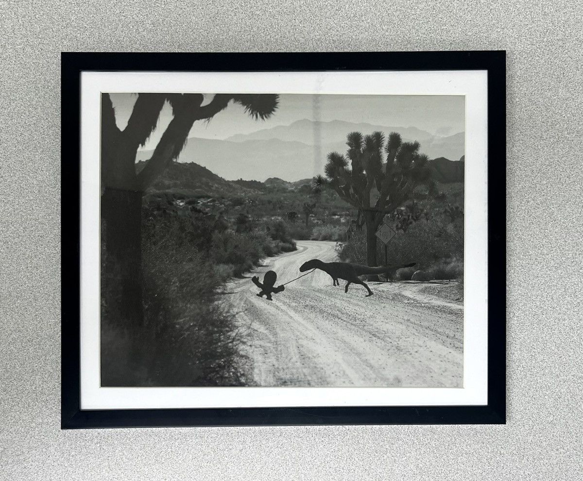 Chrome Hearts × Vintage Chrome Hearts mini dinosaur Framed poster 8x11 cutout Size ONE SIZE - 1 Thumbnail