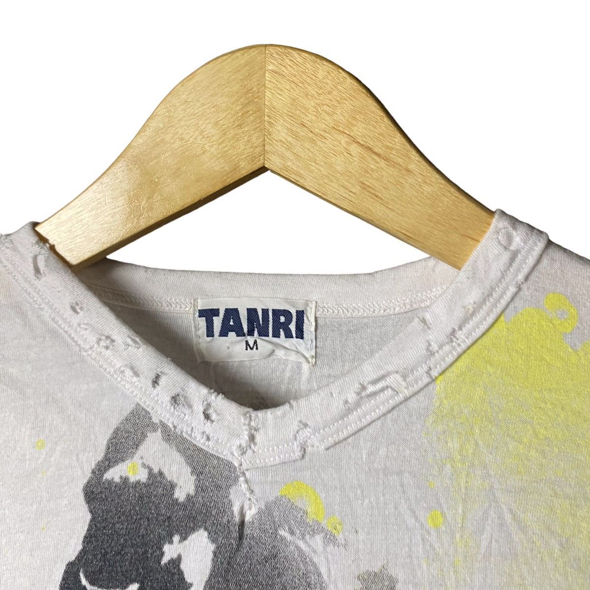 If Six Was Nine 2000s Tanri Skull Poem Distressed Shirt Size US M / EU 48-50 / 2 - 4 Thumbnail