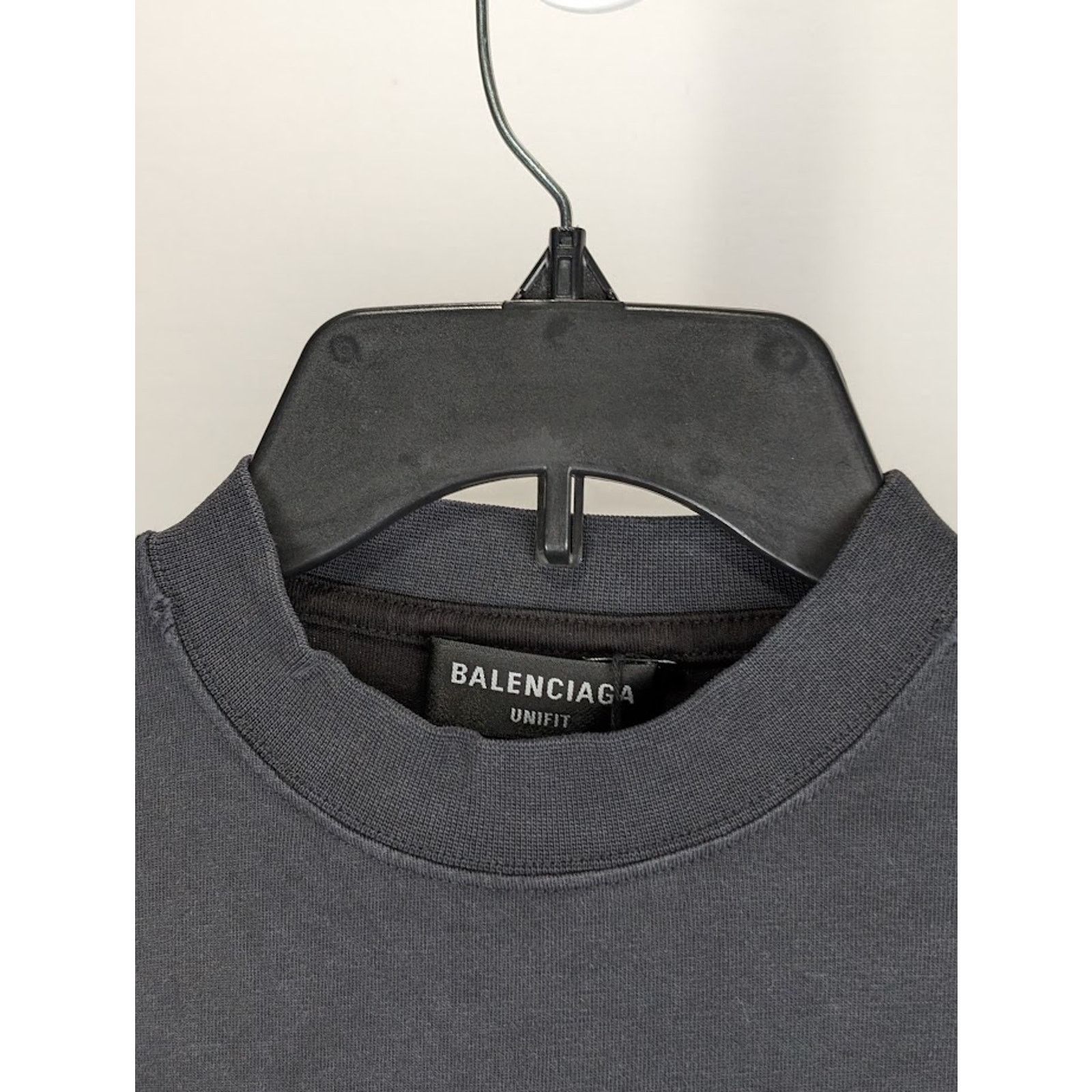 Balenciaga o1rshd1 Speed Hunter Long Sleeve T-Shirt in Black Size US L / EU 52-54 / 3 - 3 Thumbnail