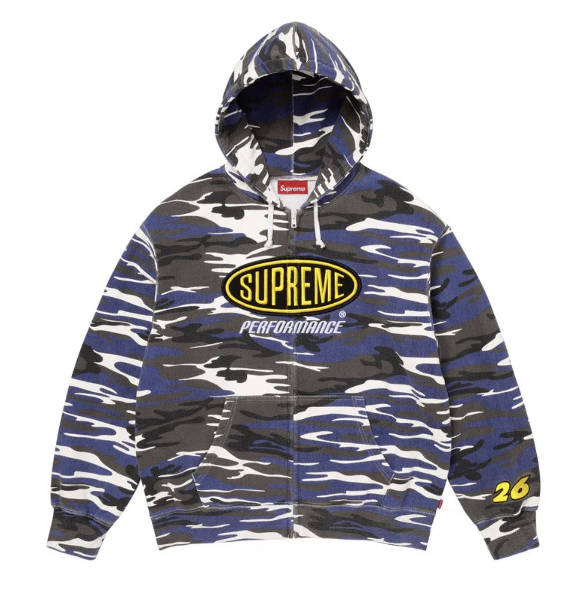 Supreme Performance Zip Up Hooded Sweatshirt Size US M / EU 48-50 / 2 - 1 Preview