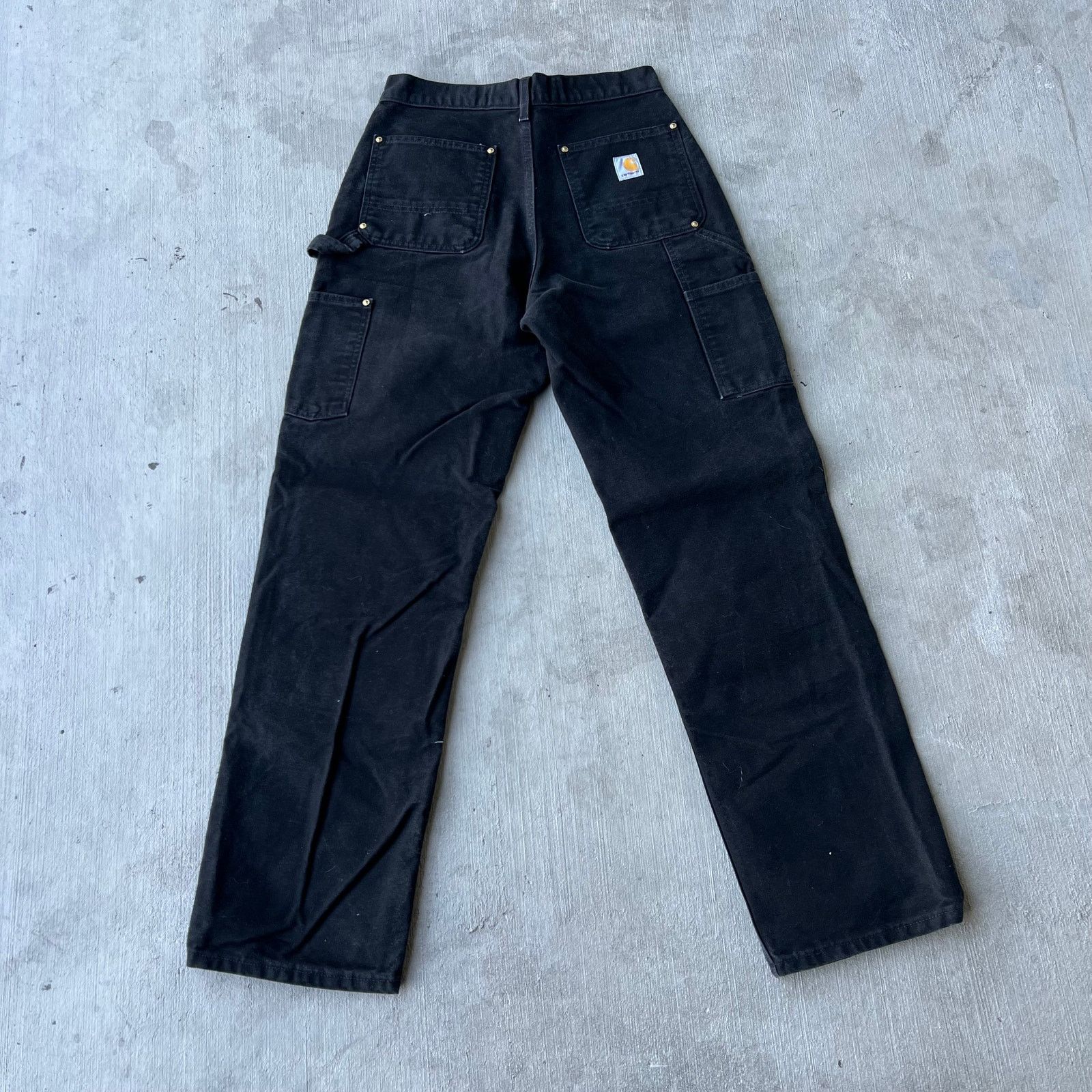 Carhartt × Vintage Carhartt black double knee work wear carpenter pants Size US 29 - 5 Thumbnail