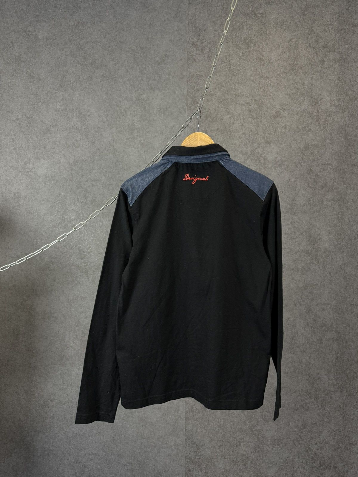 Designer × Desigual Desigual designer crazy polo longsleeve Size US S / EU 44-46 / 1 - 7 Thumbnail