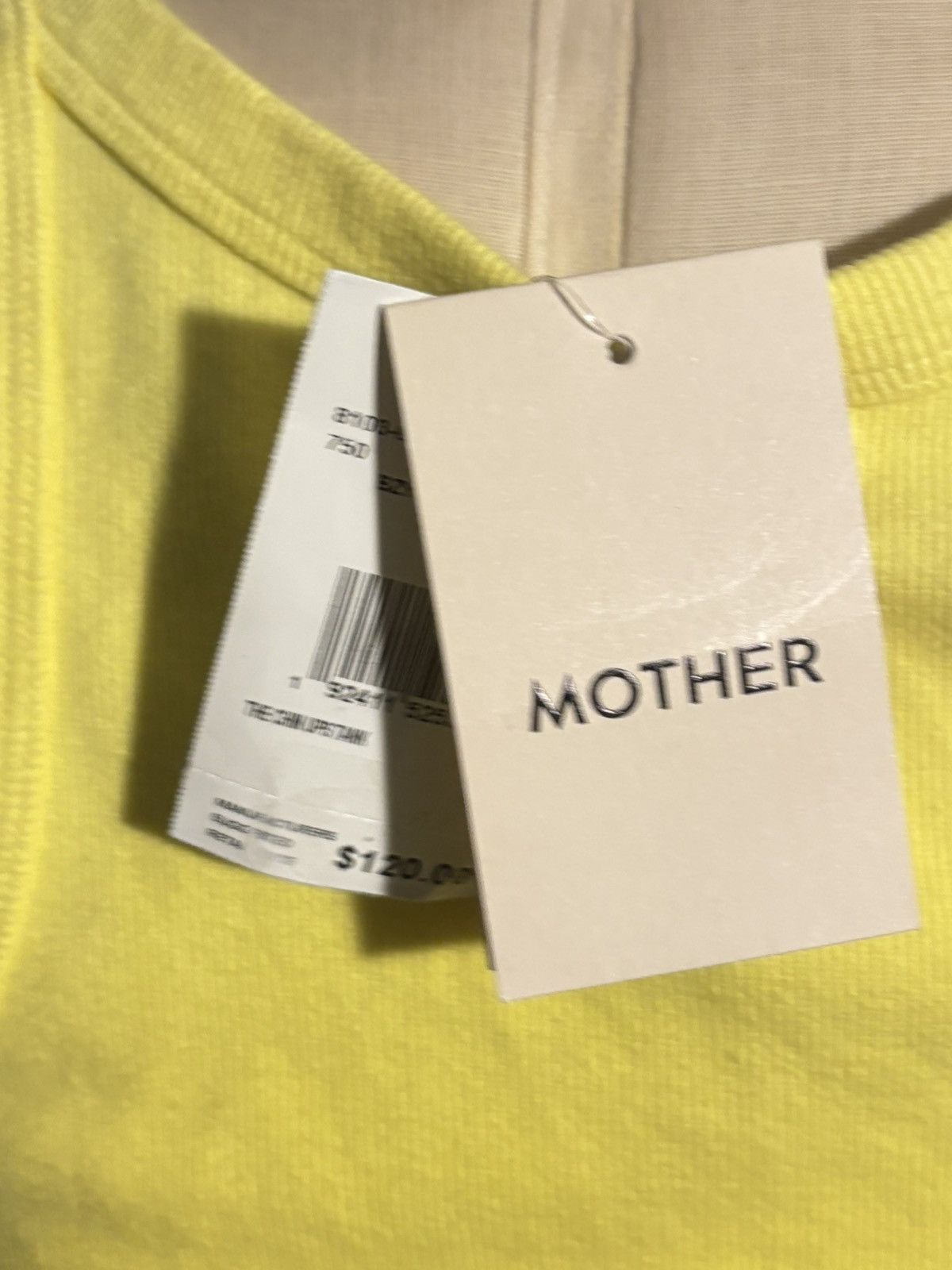 MOTHER Mother yellow tank Top Size S / US 4 / IT 40 - 5 Thumbnail