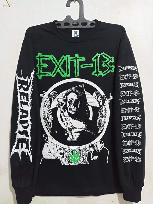 Hypebeast Exit13 legalize. Napalm death Carcass Brutal Truth | Grailed