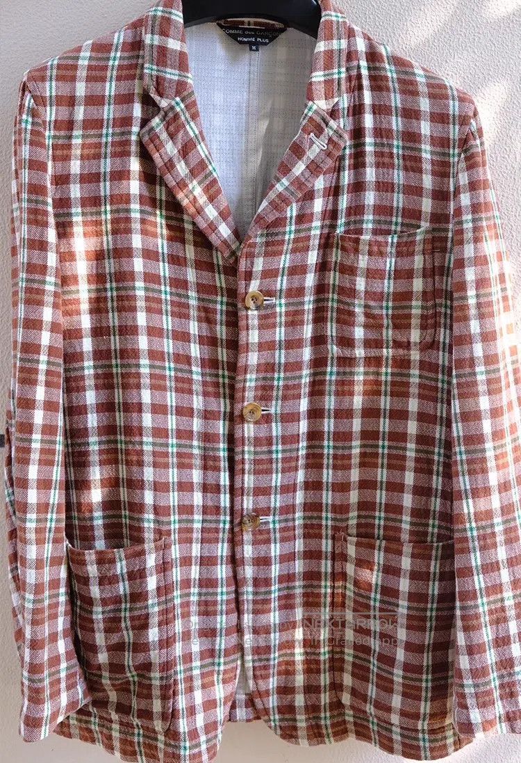 Comme des Garcons Comme Des Garcons Checked jacket Size US M / EU 48-50 / 2 - 3 Thumbnail