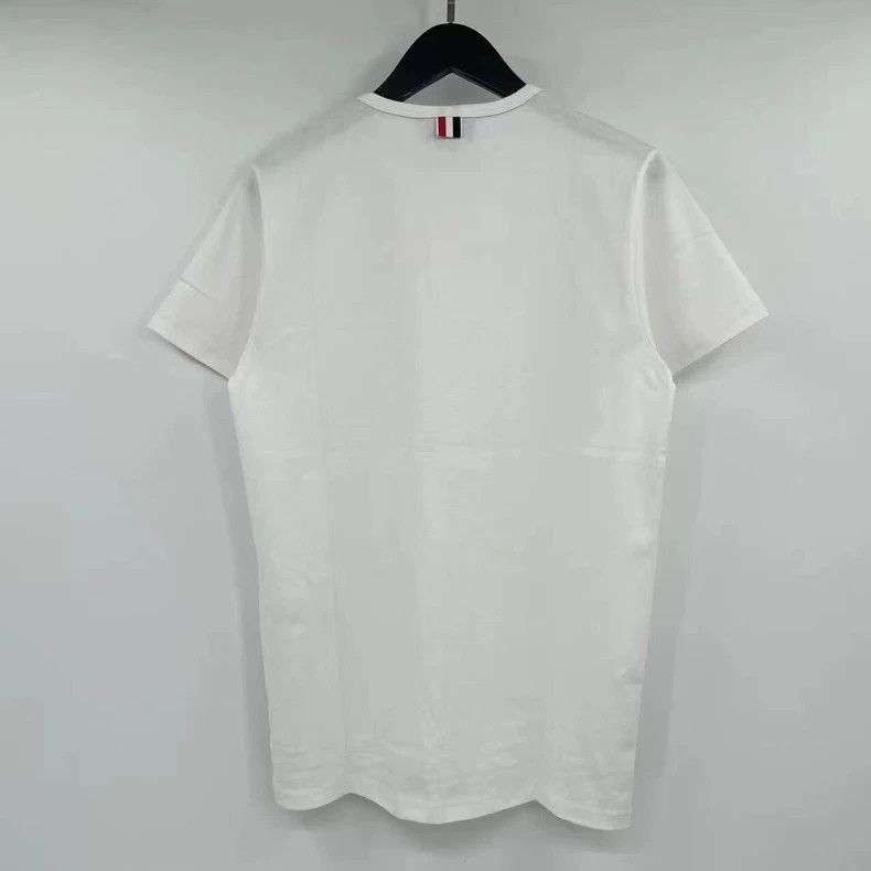 Thom Browne Thom browne White pocket striped short sleeves 2504-Nextarr Size US XXL / EU 58 / 5 - 2 Thumbnail