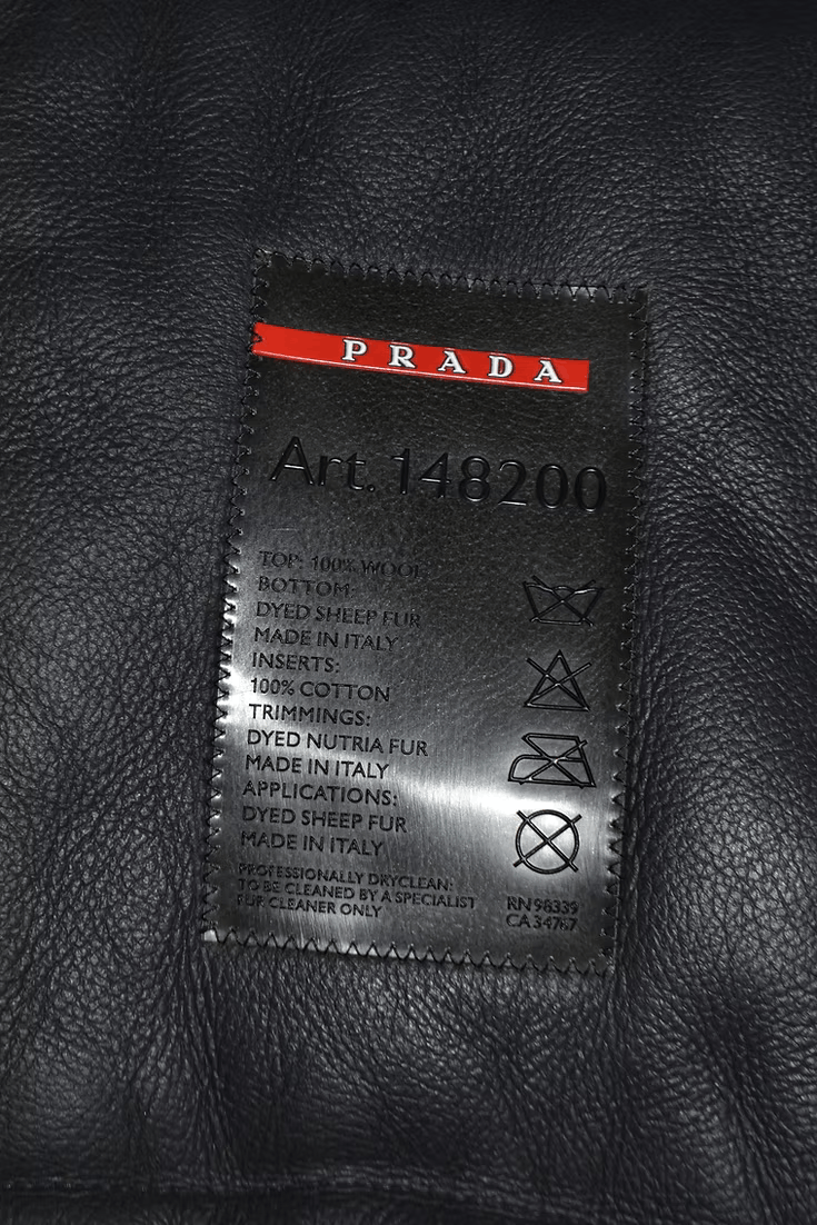 Prada FW2007 Mixed Media Military Jacket Size US M / EU 48-50 / 2 - 9 Thumbnail