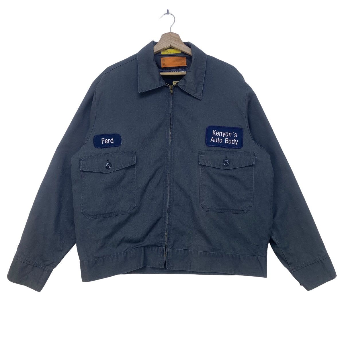 Vtg Unifirst Corp Kenyon’s Auto Body Workers Workwear Jacket