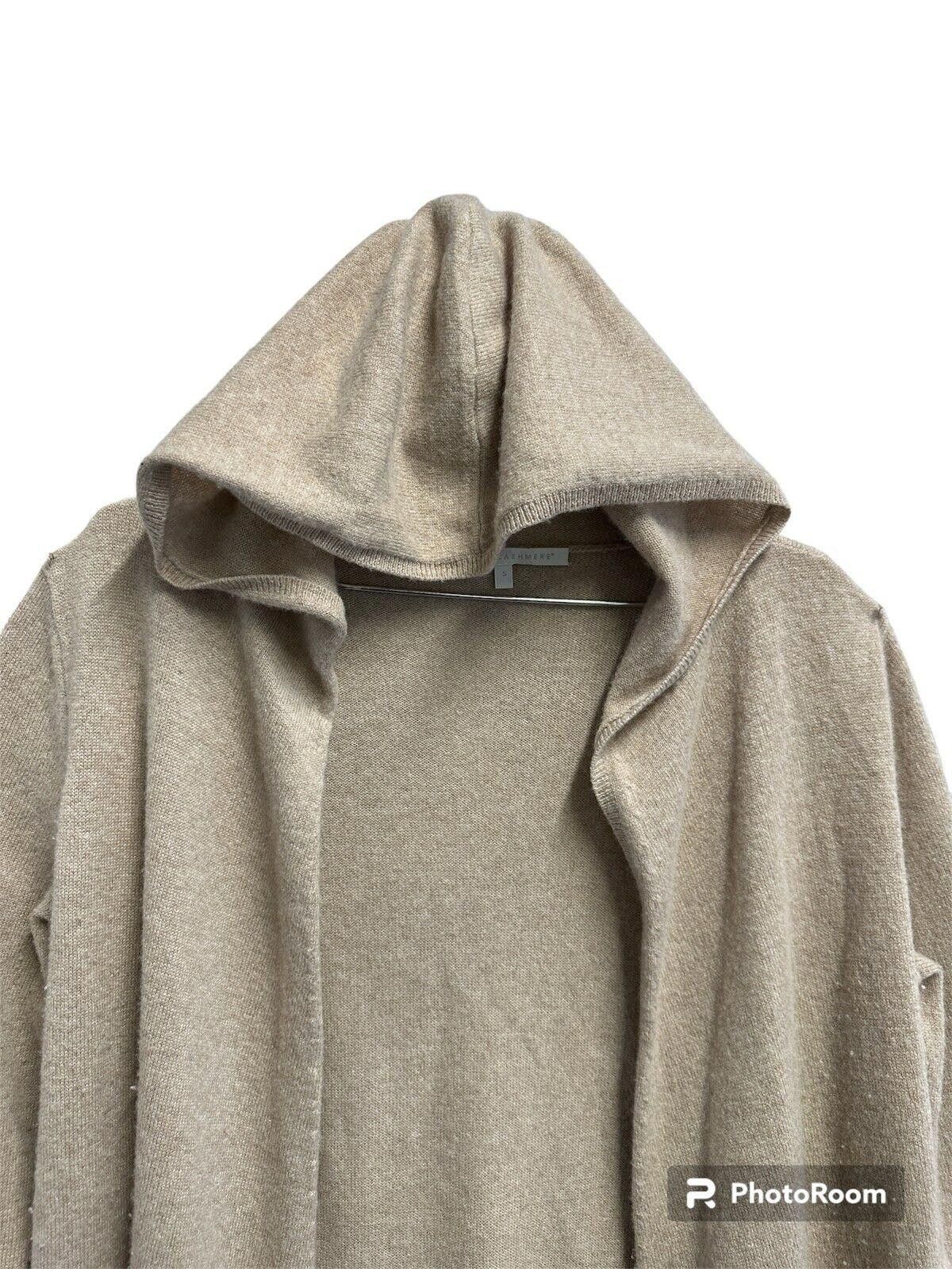 Designer Alpine Cashmere Casual Hoodie -Oatmeal Women S Size S / US 4 / IT 40 - 3 Thumbnail