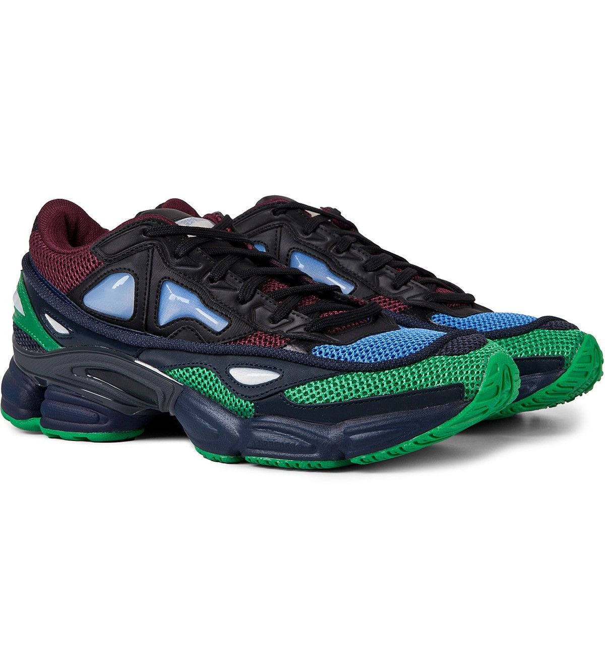 Adidas × Raf Simons Adidas X Raf Simons Green Blue Ozweego 2 Runner Size US 9.5 / EU 42-43 - 1 Thumbnail