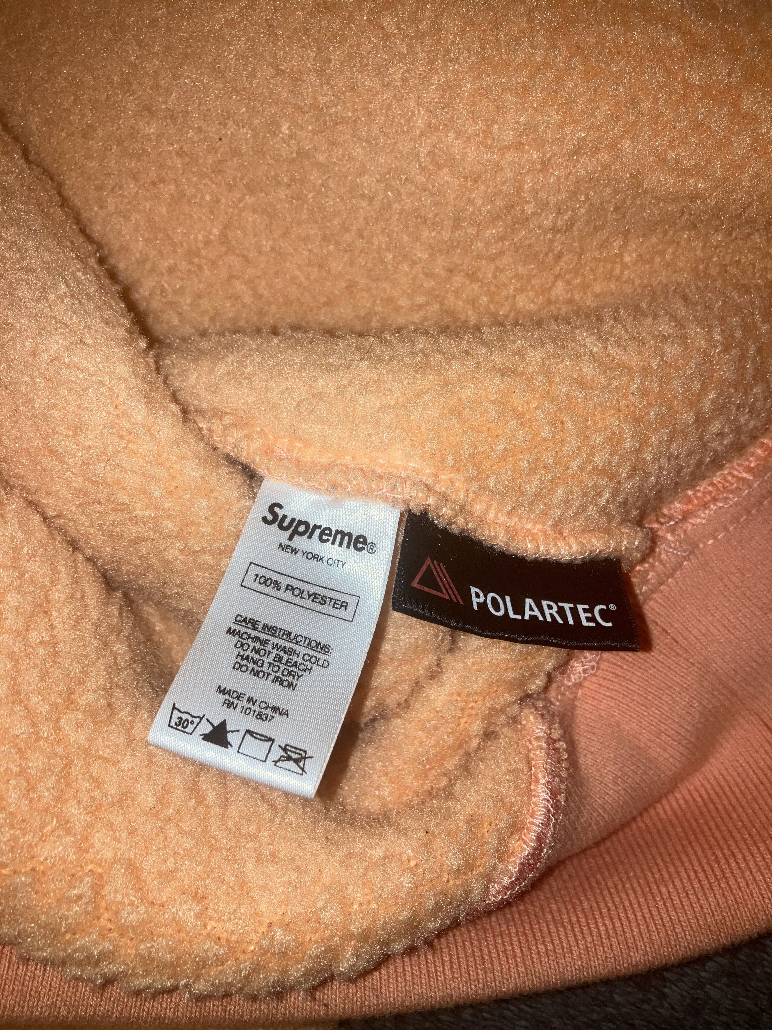 Polartec × Supreme Supreme Polartec Deep Pile Fuzzy Crewneck Arch Logo Size US S / EU 44-46 / 1 - 3 Thumbnail