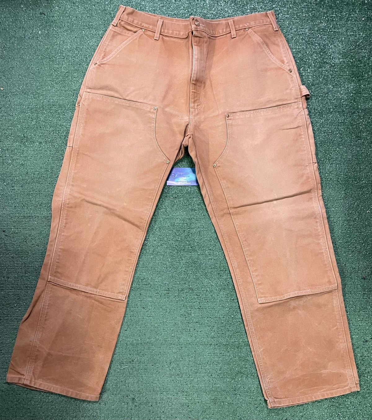 Carhartt Carhartt tan double knee pants Size US 40 / EU 56 - 1 Thumbnail