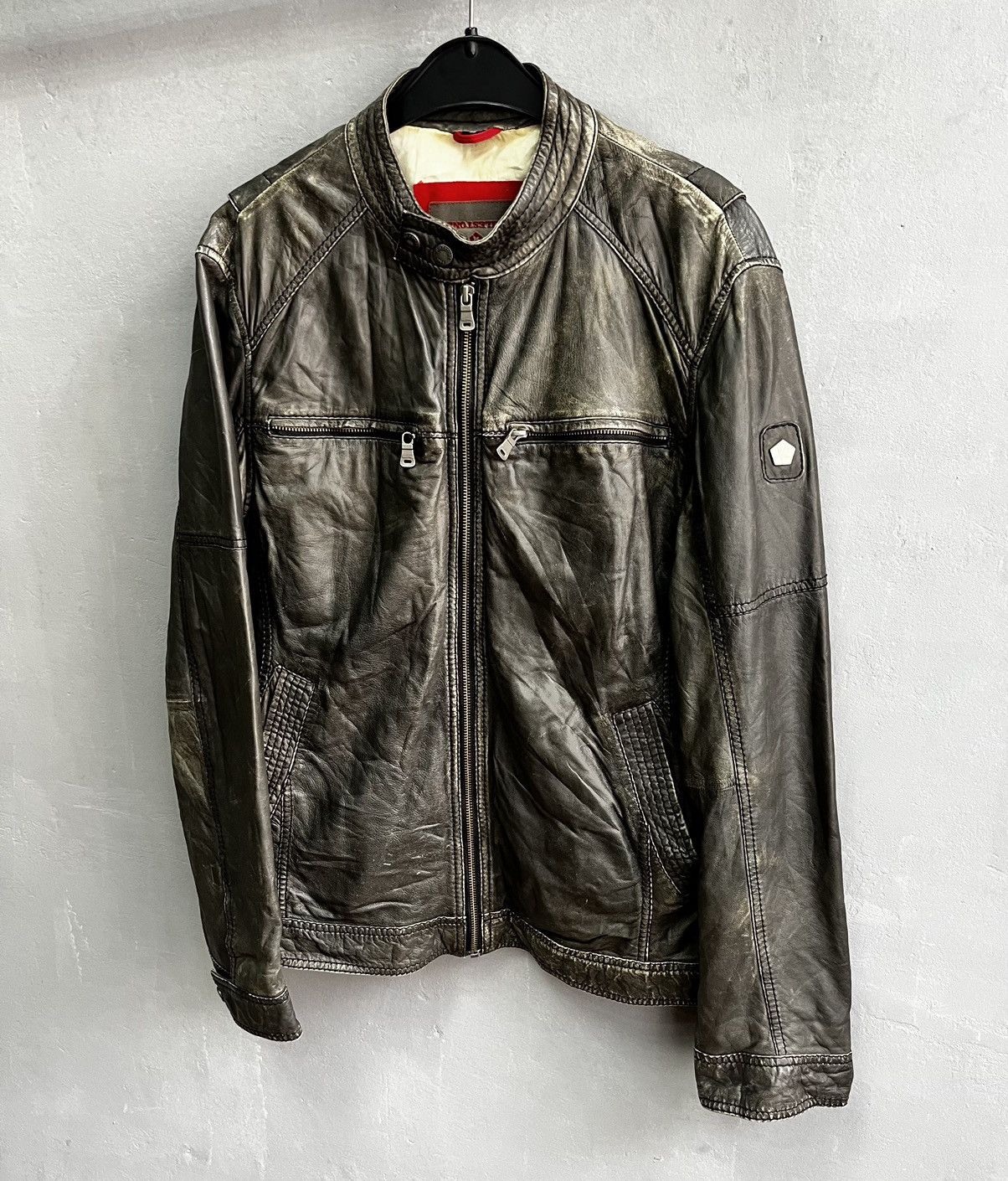 Milestone × Vintage milestone leather jacket Size US M / EU 48-50 / 2 - 3 Thumbnail