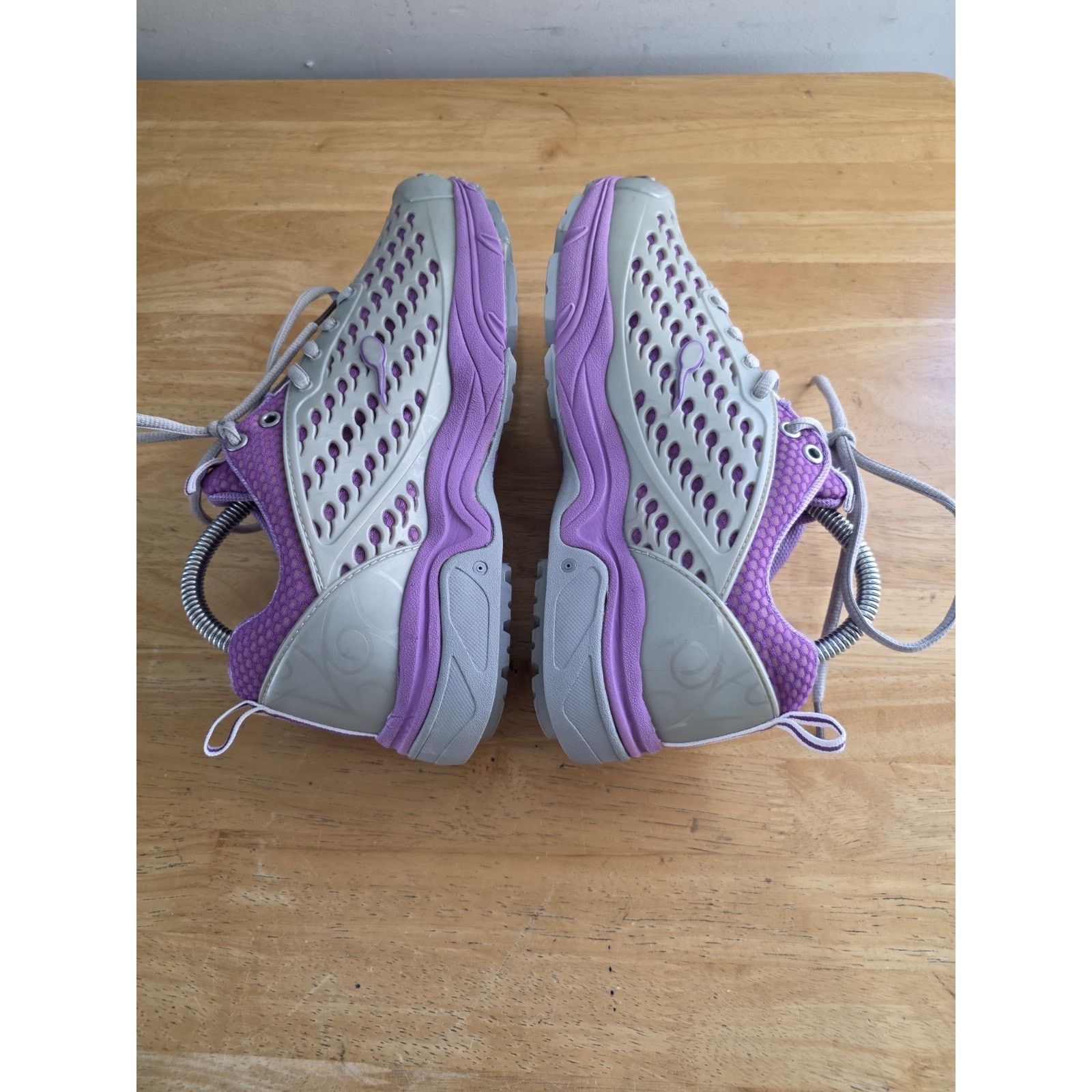 Other Gravity Defyer AIW Purple Gray Shoes Women's Size 8.5 Lace Size US 8.5 / IT 38.5 - 4 Thumbnail
