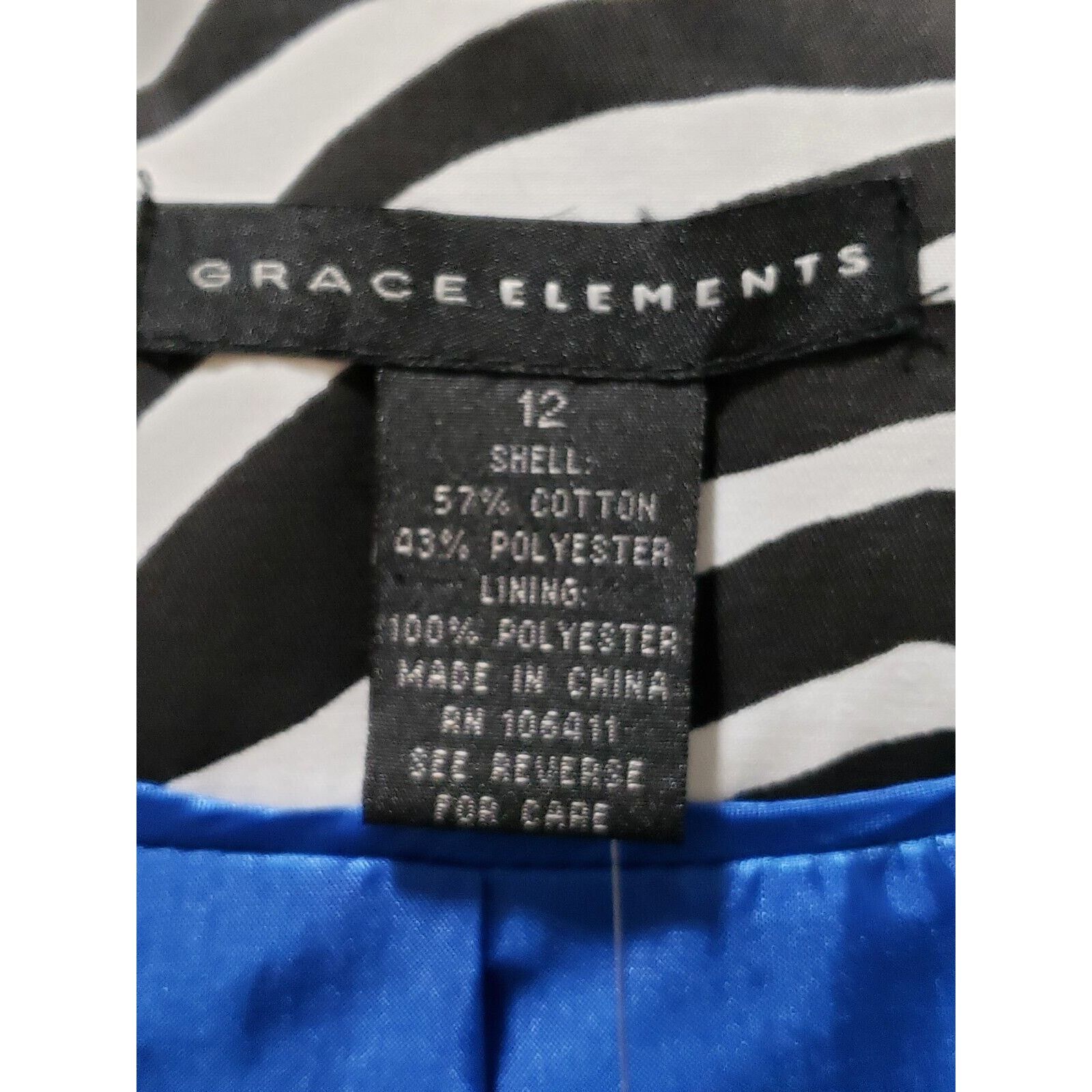 Other Grace Elements Zebra Print Double Breasted Trench Jacket M Size M / US 6-8 / IT 42-44 - 11 Thumbnail